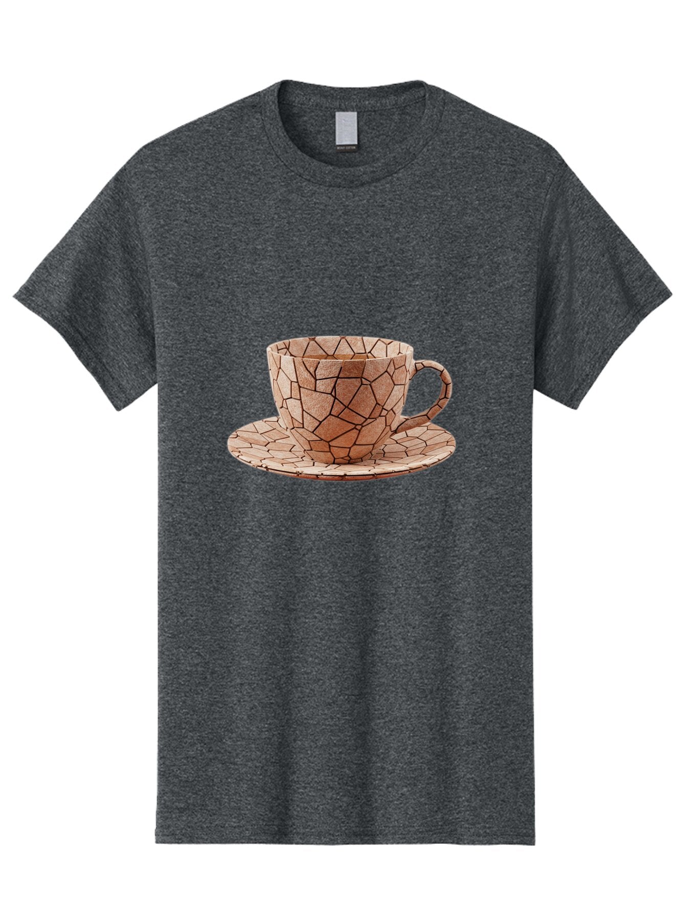 Mosaic-Cup-And-Saucer Men'S Graphic Tee, 100% Cotton, Comfortable Casual Summer Wear, Machine Washable, Vintage Camera, Old Camera, Antique Camera, Black Camera, Classic Photography, Photography Equipment, Nostalgic Device, Film Camera, Bao677 13