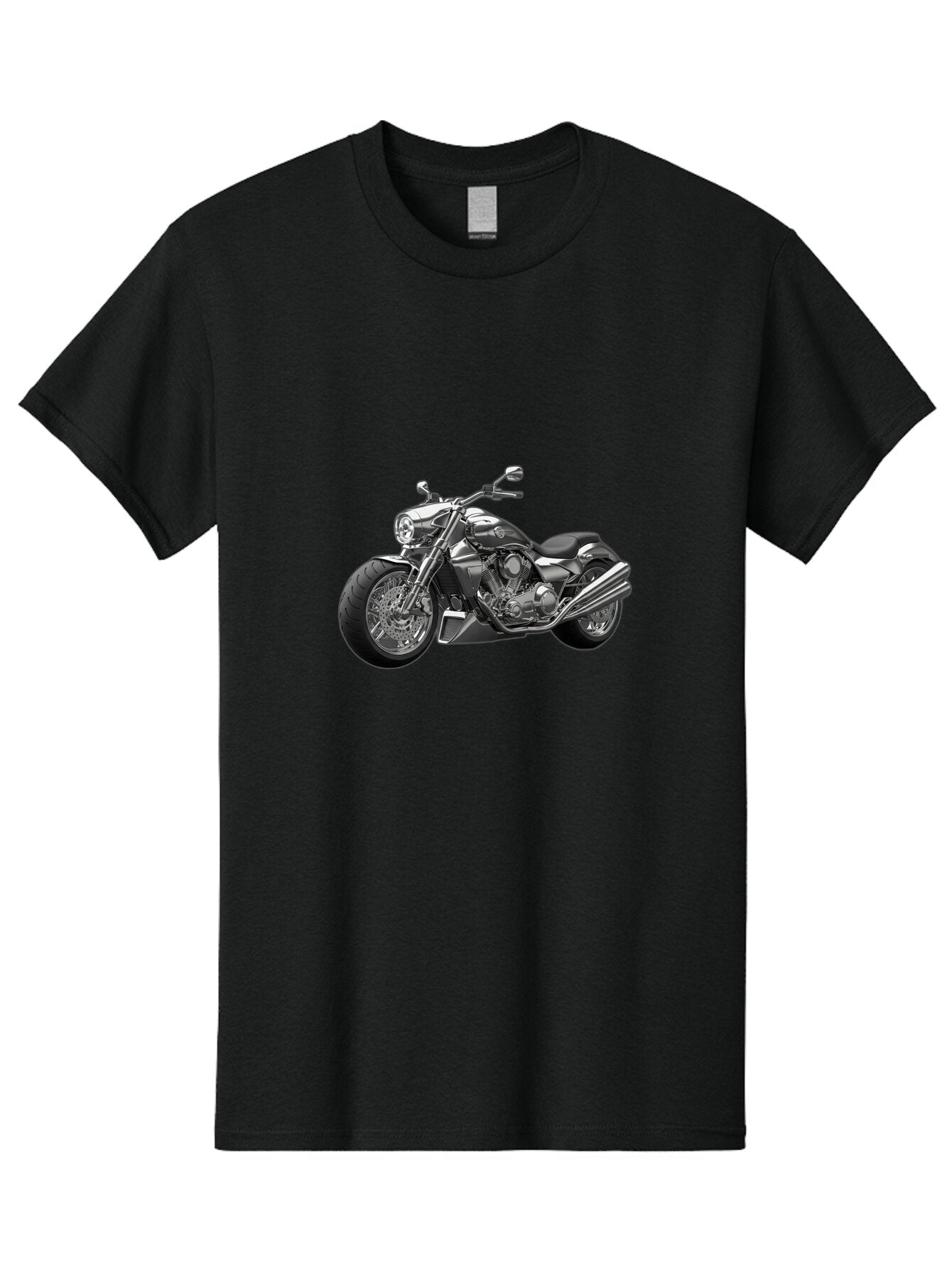 Motorcycle-1 Men'S Graphic Tee, 100% Cotton, Comfortable Casual Summer Wear, Machine Washable, Vintage Camera, Old Camera, Antique Camera, Black Camera, Classic Photography, Photography Equipment, Nostalgic Device, Film Camera, Camera Art Bao680 12