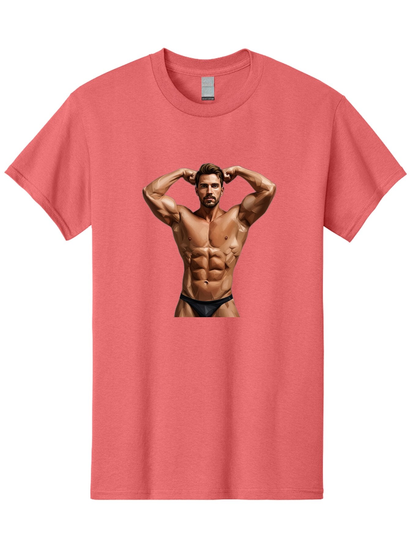 Muscular-Man-1 Men'S Graphic Tee, 100% Cotton, Comfortable Casual Summer Wear, Machine Washable, Vintage Camera, Old Camera, Antique Camera, Black Camera, Classic Photography, Photography Equipment, Nostalgic Device, Film Camera, Camera Art Bao684
