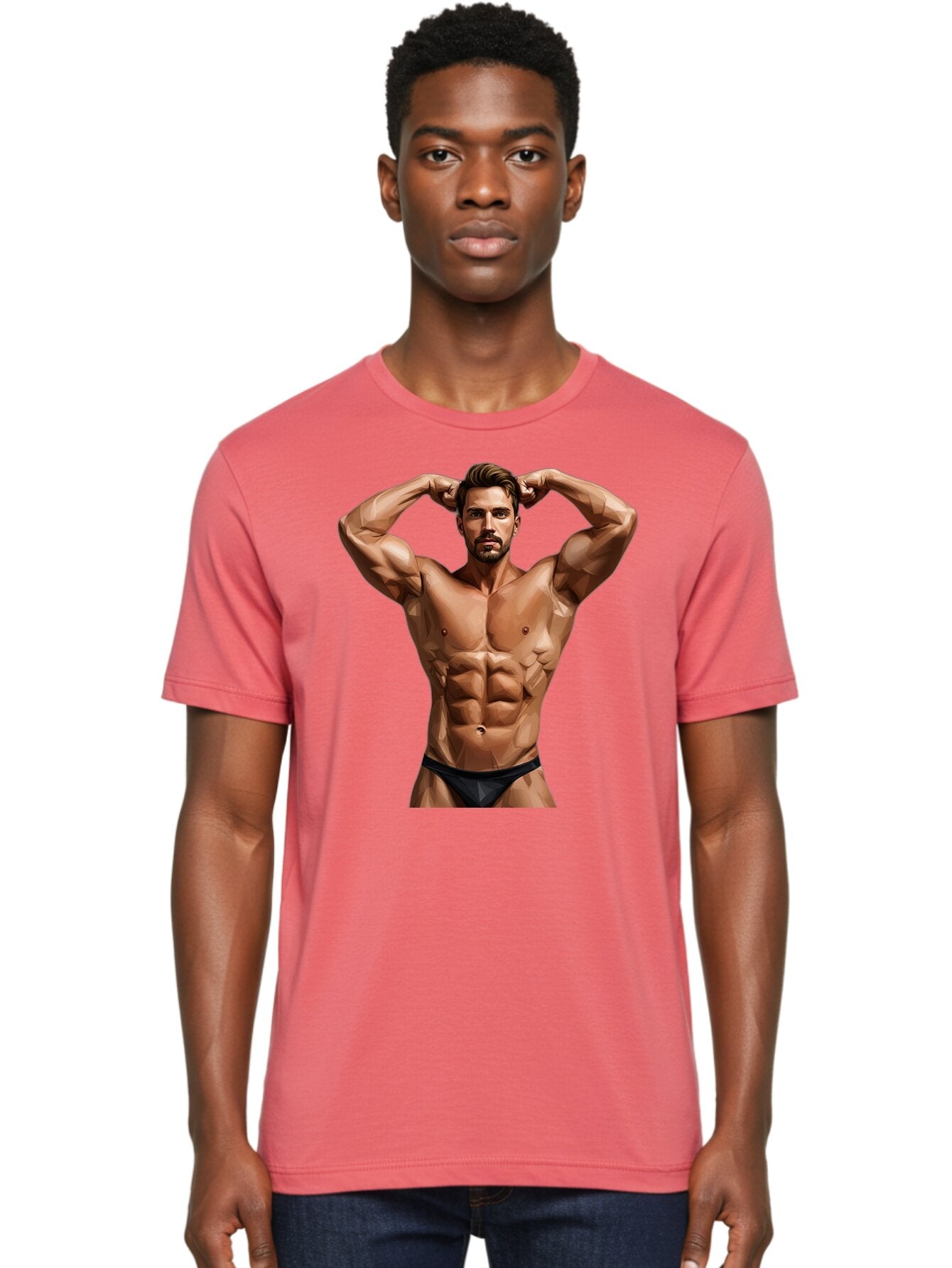 Muscular-Man-1 Men'S Graphic Tee, 100% Cotton, Comfortable Casual Summer Wear, Machine Washable, Vintage Camera, Old Camera, Antique Camera, Black Camera, Classic Photography, Photography Equipment, Nostalgic Device, Film Camera, Camera Art Bao684 19
