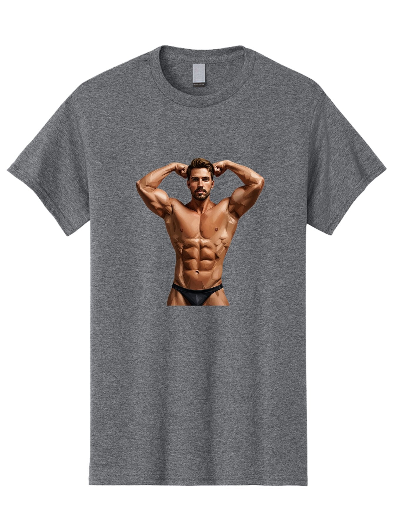 Muscular-Man-1 Men'S Graphic Tee, 100% Cotton, Comfortable Casual Summer Wear, Machine Washable, Vintage Camera, Old Camera, Antique Camera, Black Camera, Classic Photography, Photography Equipment, Nostalgic Device, Film Camera, Camera Art Bao684 9