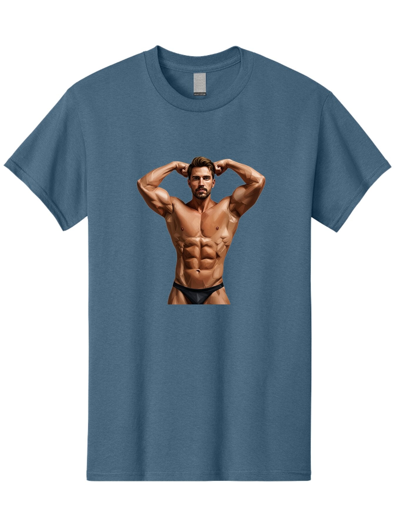 Muscular-Man-1 Men'S Graphic Tee, 100% Cotton, Comfortable Casual Summer Wear, Machine Washable, Vintage Camera, Old Camera, Antique Camera, Black Camera, Classic Photography, Photography Equipment, Nostalgic Device, Film Camera, Camera Art Bao684 6