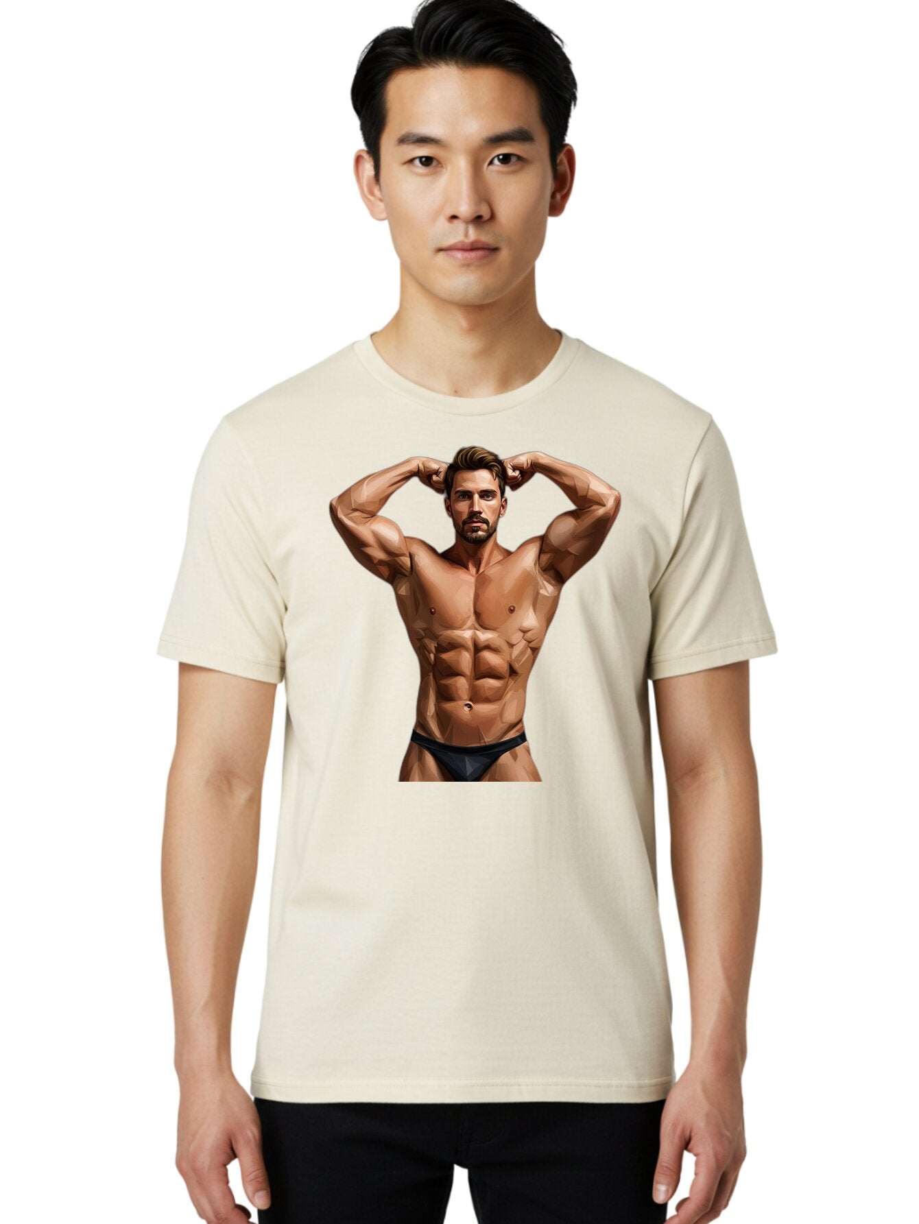 Muscular-Man-1 Men'S Graphic Tee, 100% Cotton, Comfortable Casual Summer Wear, Machine Washable, Vintage Camera, Old Camera, Antique Camera, Black Camera, Classic Photography, Photography Equipment, Nostalgic Device, Film Camera, Camera Art Bao684 20