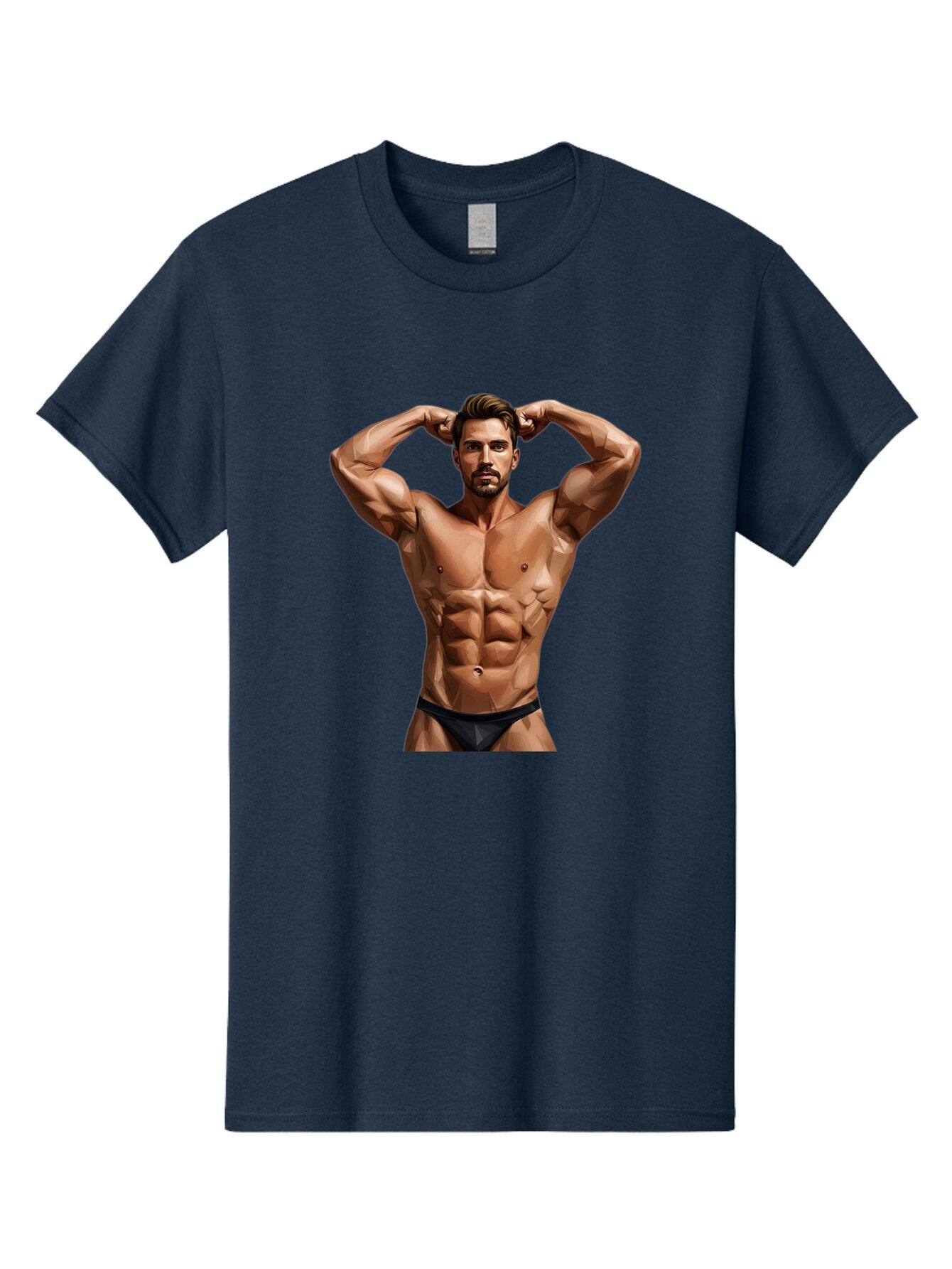 Muscular-Man-1 Men'S Graphic Tee, 100% Cotton, Comfortable Casual Summer Wear, Machine Washable, Vintage Camera, Old Camera, Antique Camera, Black Camera, Classic Photography, Photography Equipment, Nostalgic Device, Film Camera, Camera Art Bao684