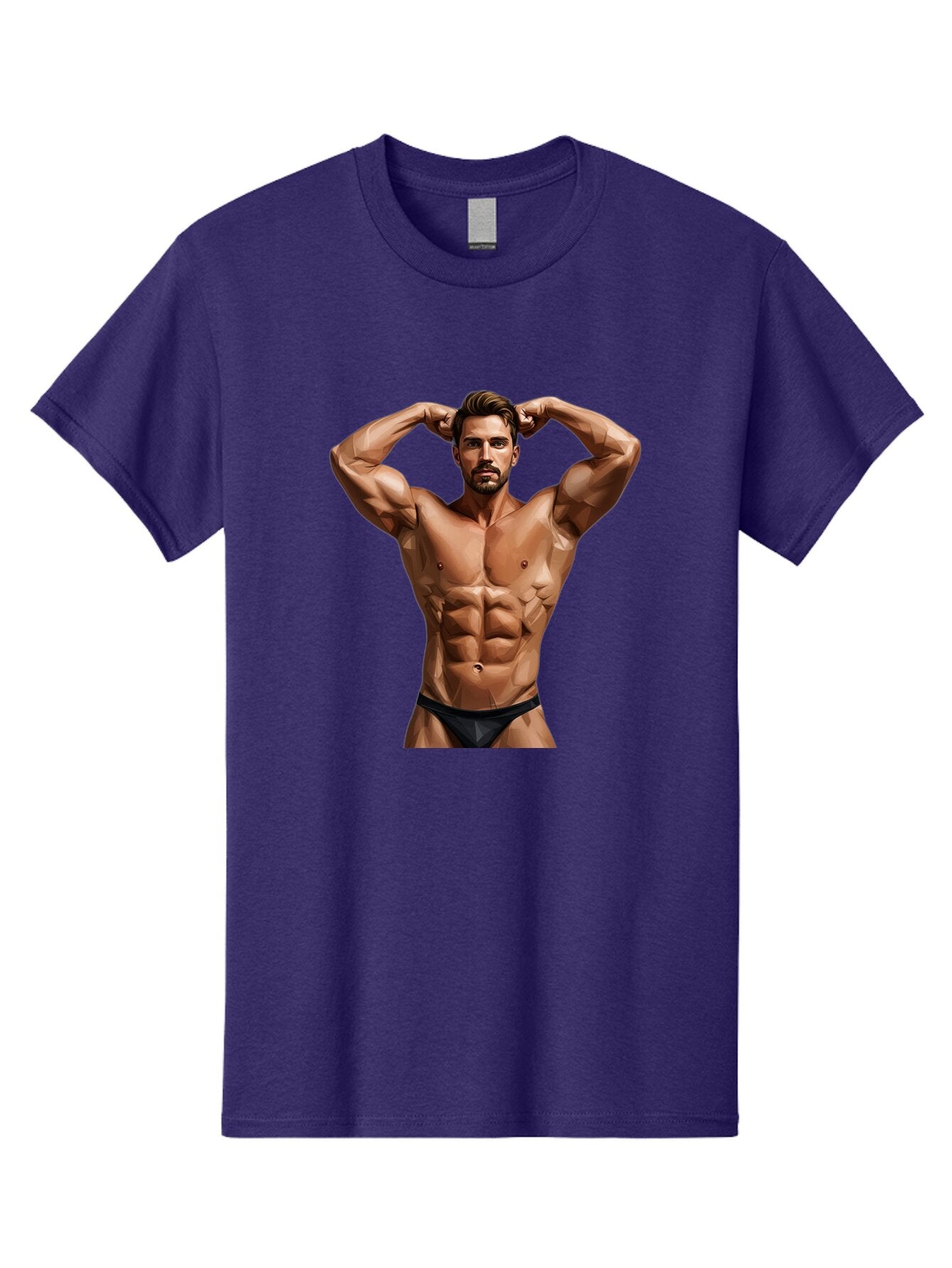 Muscular-Man-1 Men'S Graphic Tee, 100% Cotton, Comfortable Casual Summer Wear, Machine Washable, Vintage Camera, Old Camera, Antique Camera, Black Camera, Classic Photography, Photography Equipment, Nostalgic Device, Film Camera, Camera Art Bao684 10