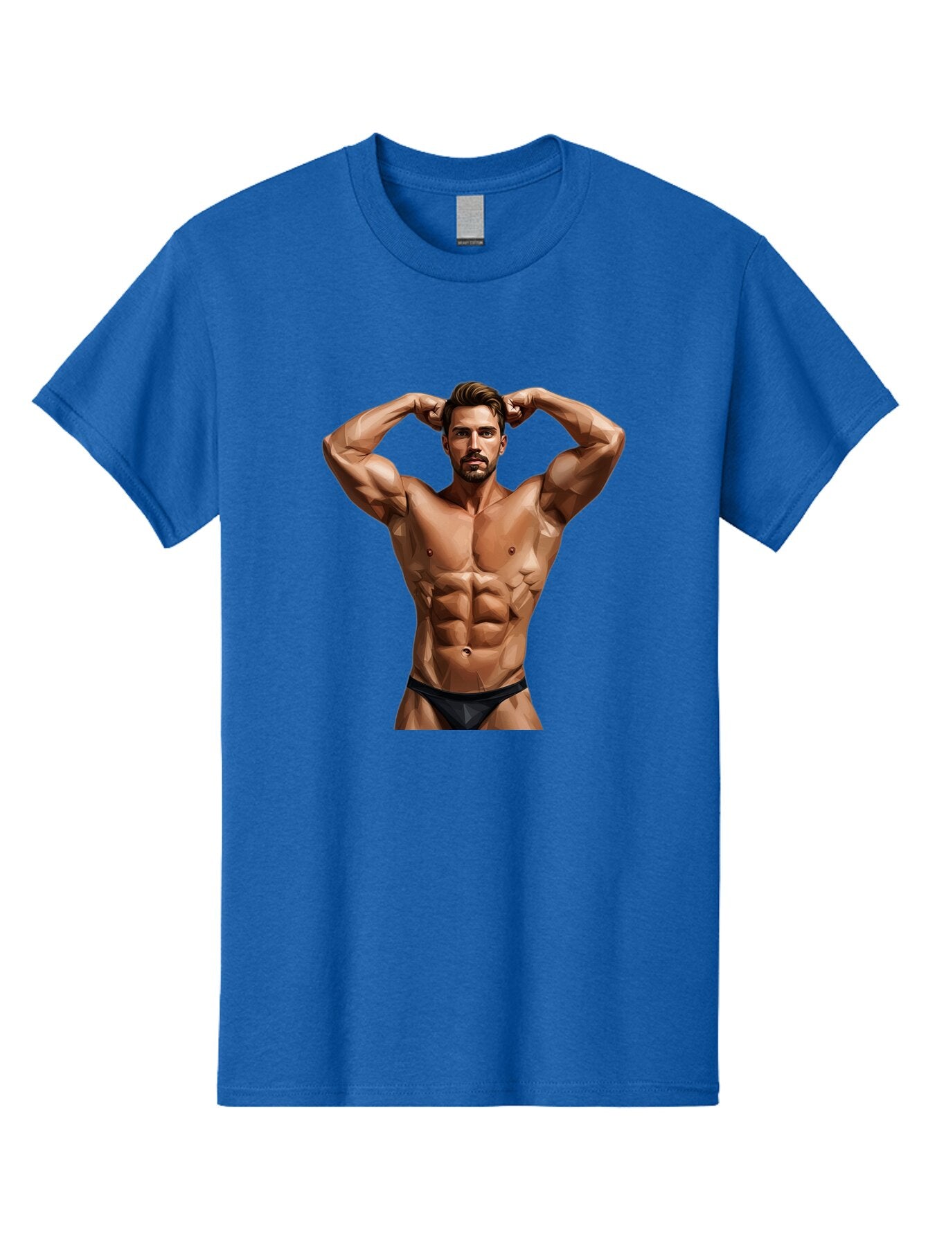 Muscular-Man-1 Men'S Graphic Tee, 100% Cotton, Comfortable Casual Summer Wear, Machine Washable, Vintage Camera, Old Camera, Antique Camera, Black Camera, Classic Photography, Photography Equipment, Nostalgic Device, Film Camera, Camera Art Bao684 5
