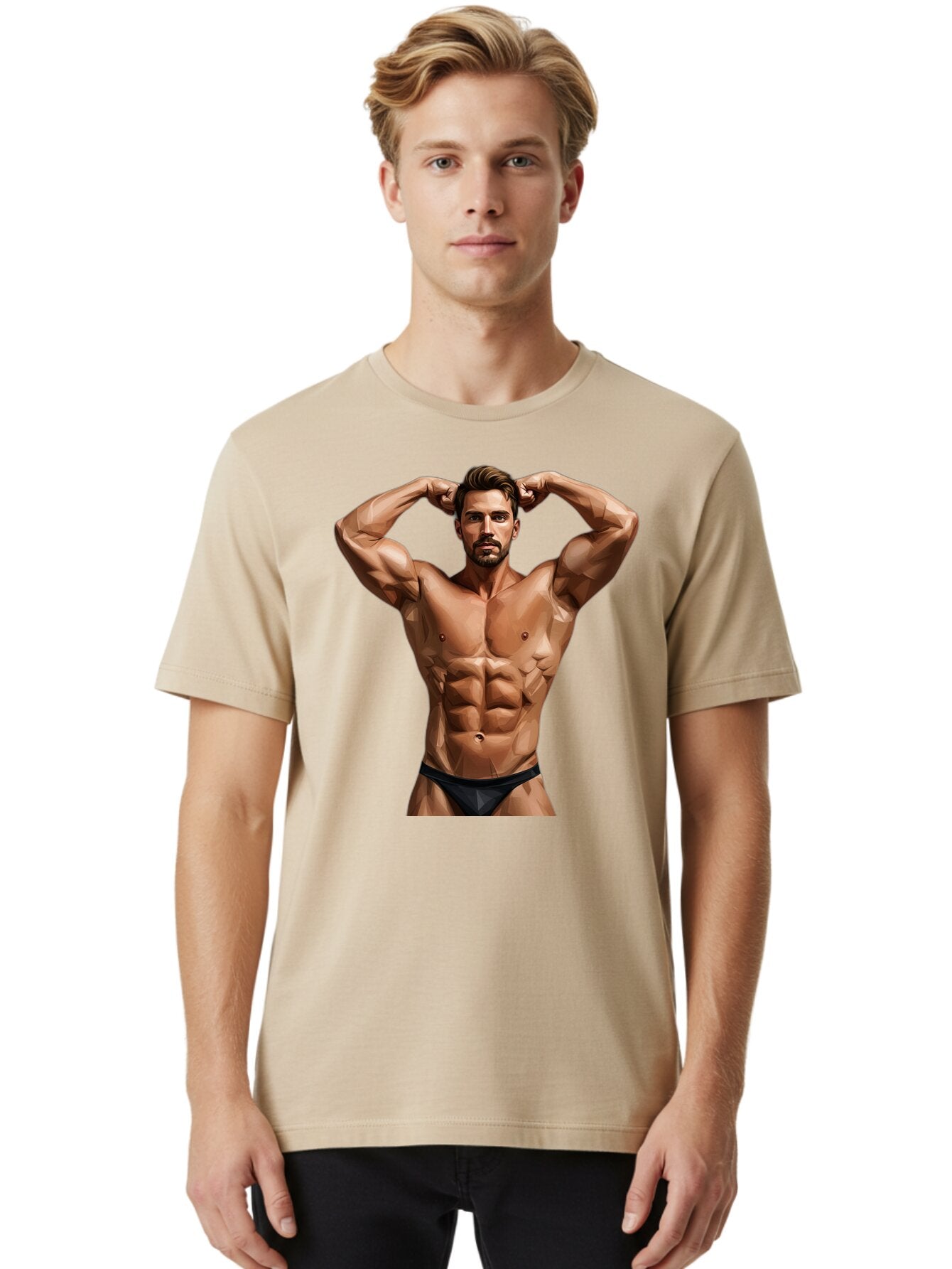 Muscular-Man-1 Men'S Graphic Tee, 100% Cotton, Comfortable Casual Summer Wear, Machine Washable, Vintage Camera, Old Camera, Antique Camera, Black Camera, Classic Photography, Photography Equipment, Nostalgic Device, Film Camera, Camera Art Bao684 27