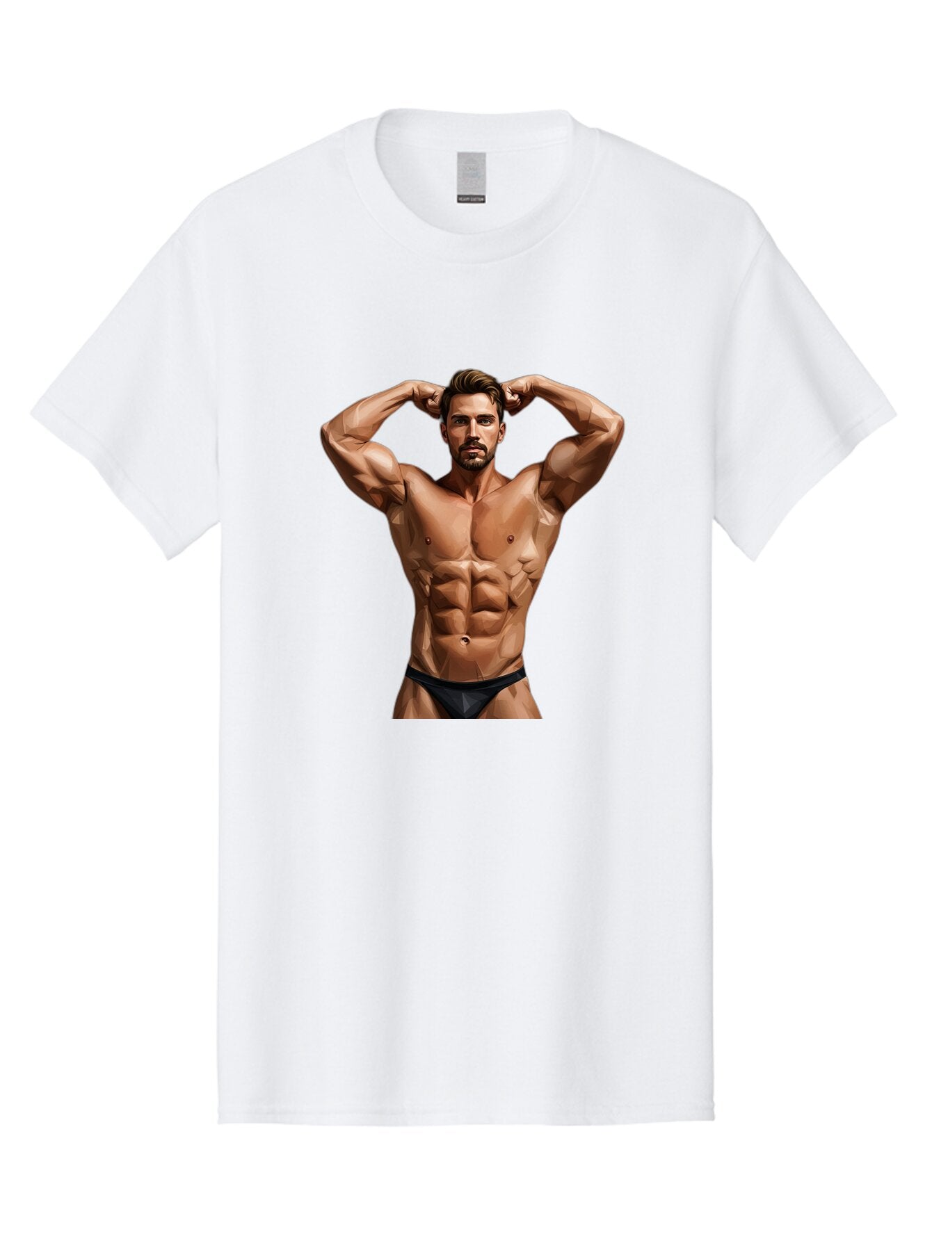 Muscular-Man-1 Men'S Graphic Tee, 100% Cotton, Comfortable Casual Summer Wear, Machine Washable, Vintage Camera, Old Camera, Antique Camera, Black Camera, Classic Photography, Photography Equipment, Nostalgic Device, Film Camera, Camera Art Bao684 14