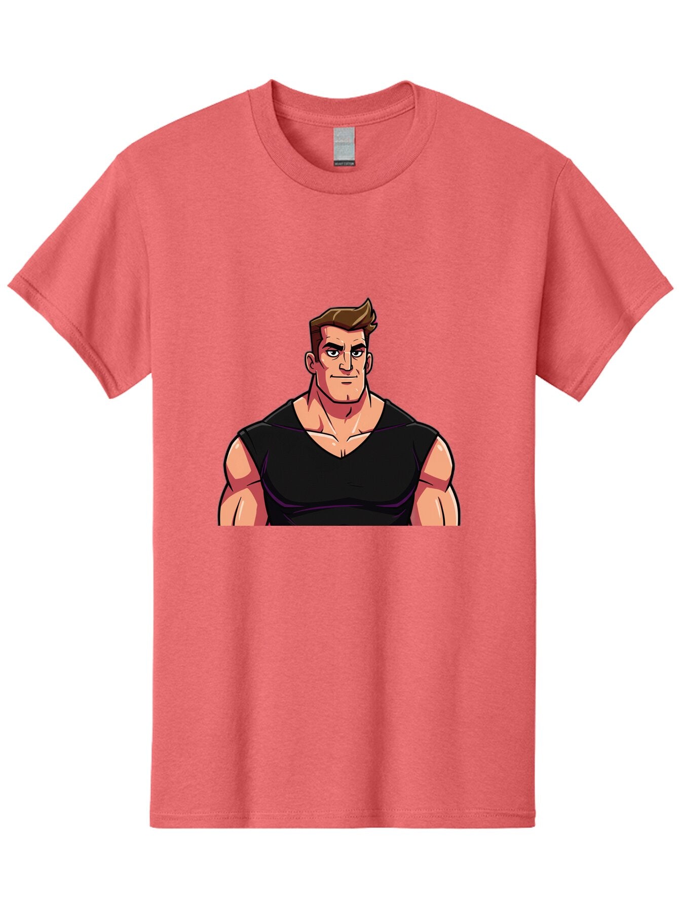 Muscular-Man Men'S Graphic Tee, 100% Cotton, Comfortable Casual Summer Wear, Machine Washable, Vintage Camera, Old Camera, Antique Camera, Black Camera, Classic Photography, Photography Equipment, Nostalgic Device, Film Camera, Camera Art Bao685 6