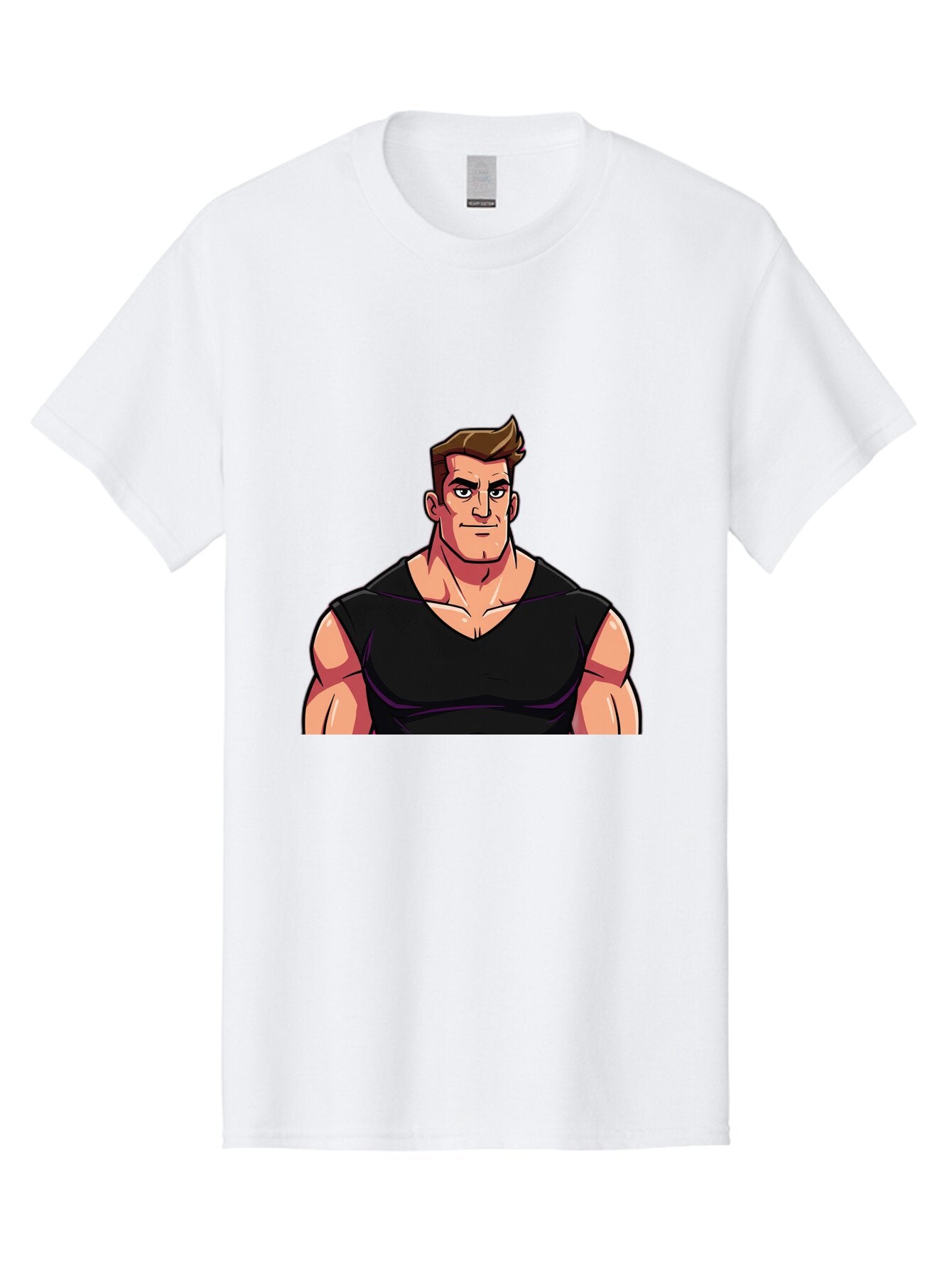 Muscular-Man Men'S Graphic Tee, 100% Cotton, Comfortable Casual Summer Wear, Machine Washable, Vintage Camera, Old Camera, Antique Camera, Black Camera, Classic Photography, Photography Equipment, Nostalgic Device, Film Camera, Camera Art Bao685 9