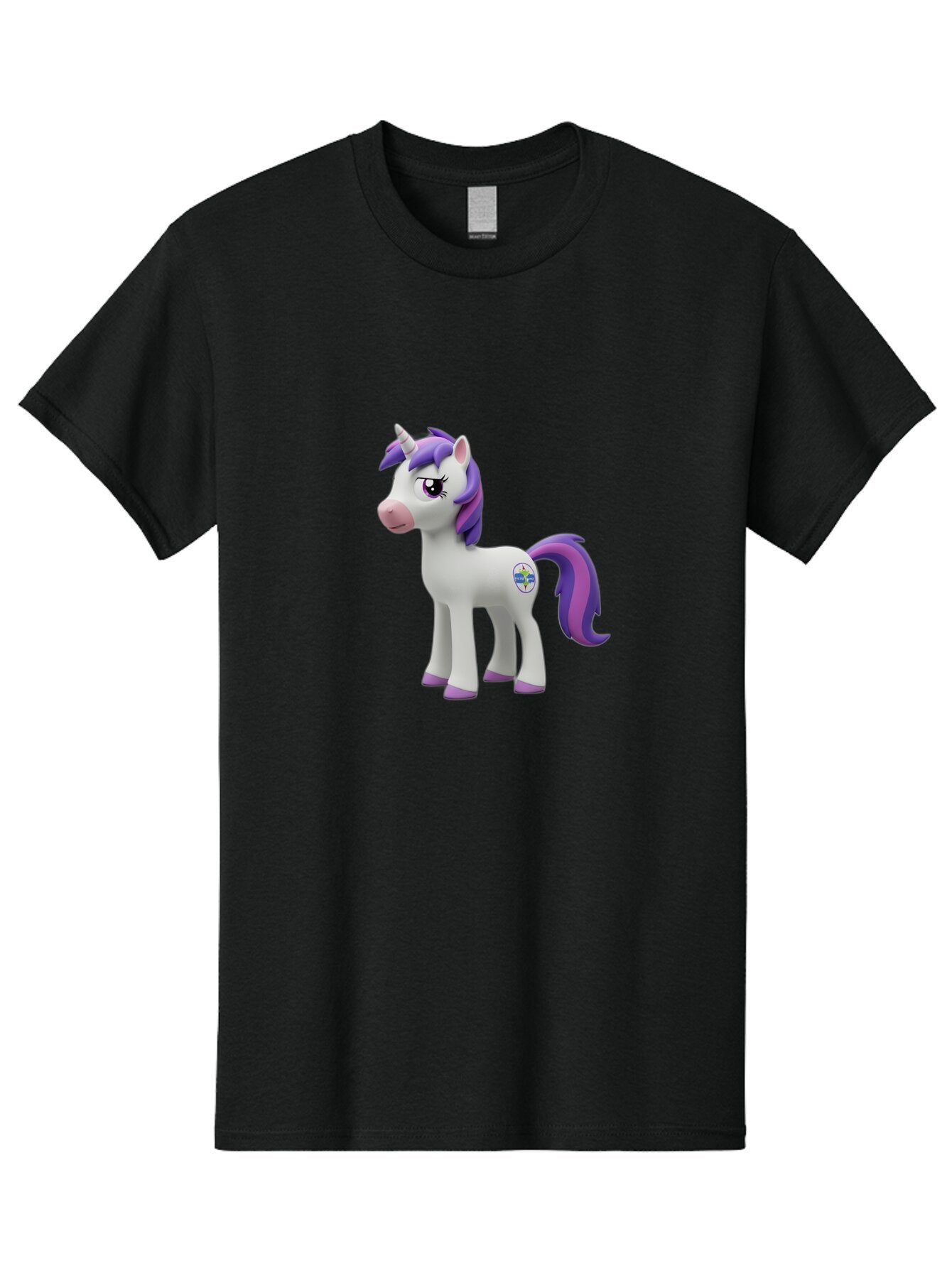 My-Little-Pony-Unicorn-1 Men'S Graphic Tee, 100% Cotton, Comfortable Casual Summer Wear, Machine Washable, Vintage Camera, Old Camera, Antique Camera, Black Camera, Classic Photography, Photography Equipment, Nostalgic Device, Film Camera, Bao688 5