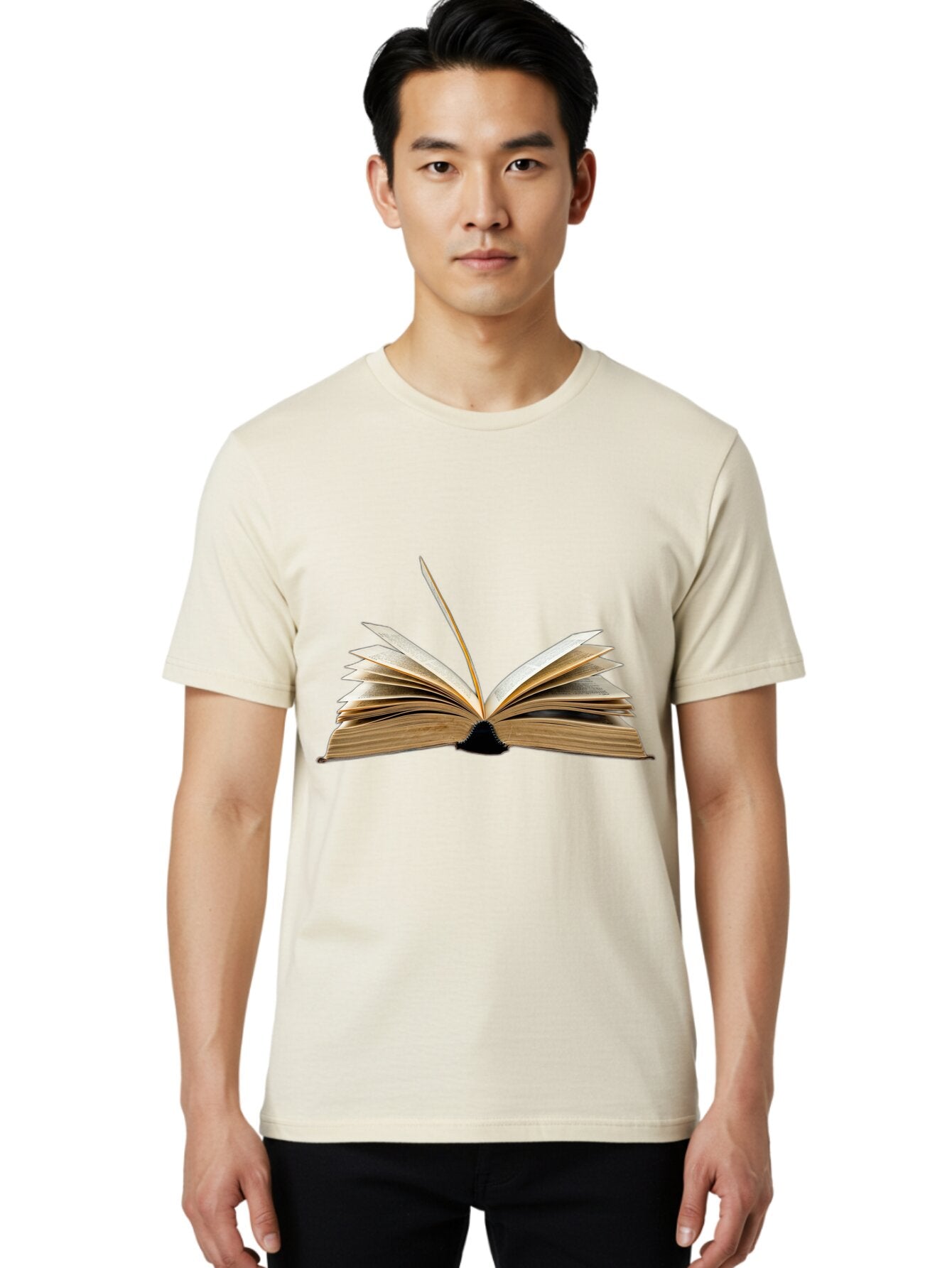 Open-Book Men'S Graphic Tee, 100% Cotton, Comfortable Casual Summer Wear, Machine Washable, Vintage Camera, Old Camera, Antique Camera, Black Camera, Classic Photography, Photography Equipment, Nostalgic Device, Film Camera, Camera Art Bao707 25