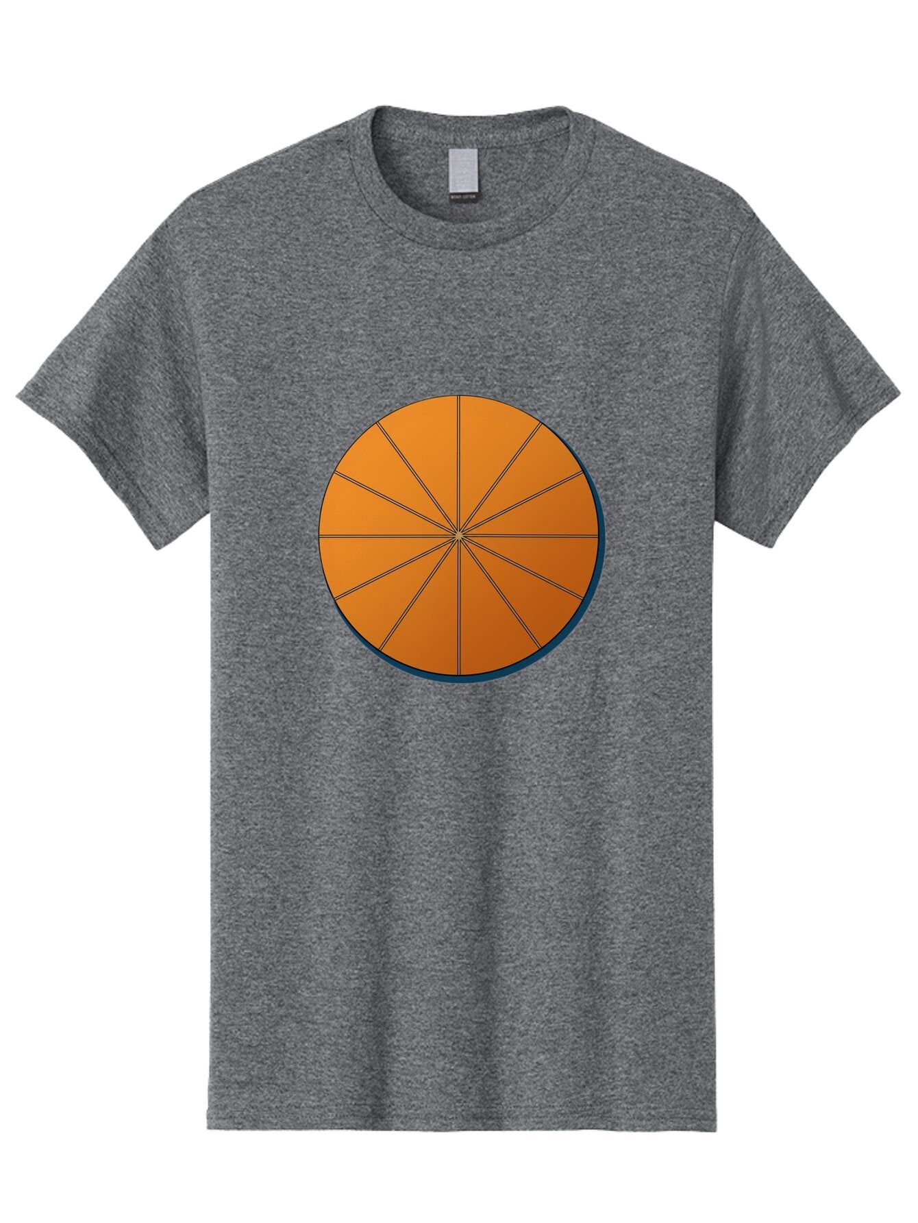 Orange-Circular-Pie-Chart Men'S Graphic Tee, 100% Cotton, Comfortable Casual Summer Wear, Machine Washable, Vintage Camera, Old Camera, Antique Camera, Black Camera, Classic Photography, Photography Equipment, Nostalgic Device, Film Camera, Bao708 3