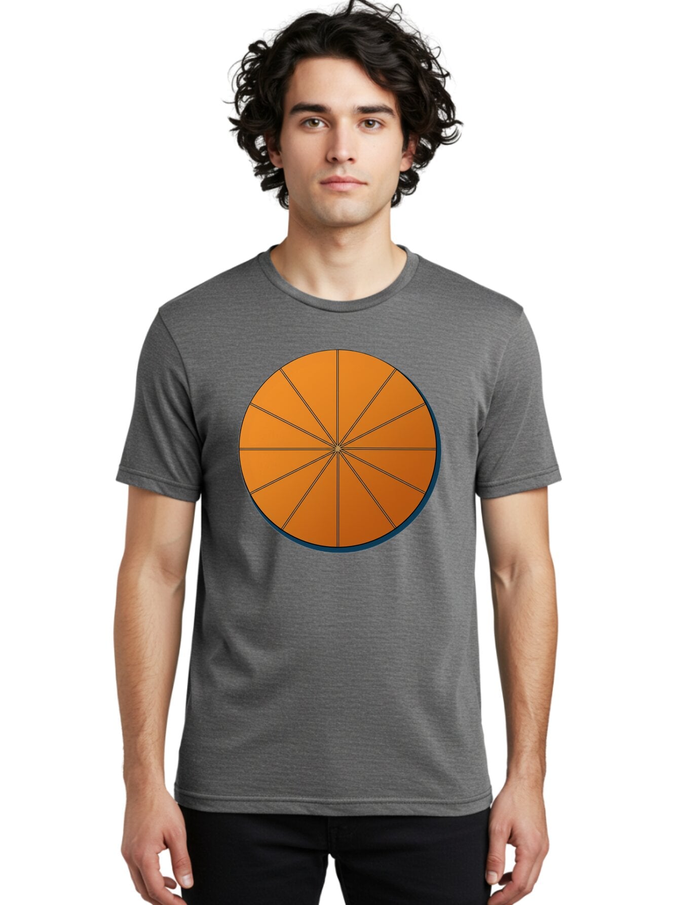 Orange-Circular-Pie-Chart Men'S Graphic Tee, 100% Cotton, Comfortable Casual Summer Wear, Machine Washable, Vintage Camera, Old Camera, Antique Camera, Black Camera, Classic Photography, Photography Equipment, Nostalgic Device, Film Camera, Bao708 22