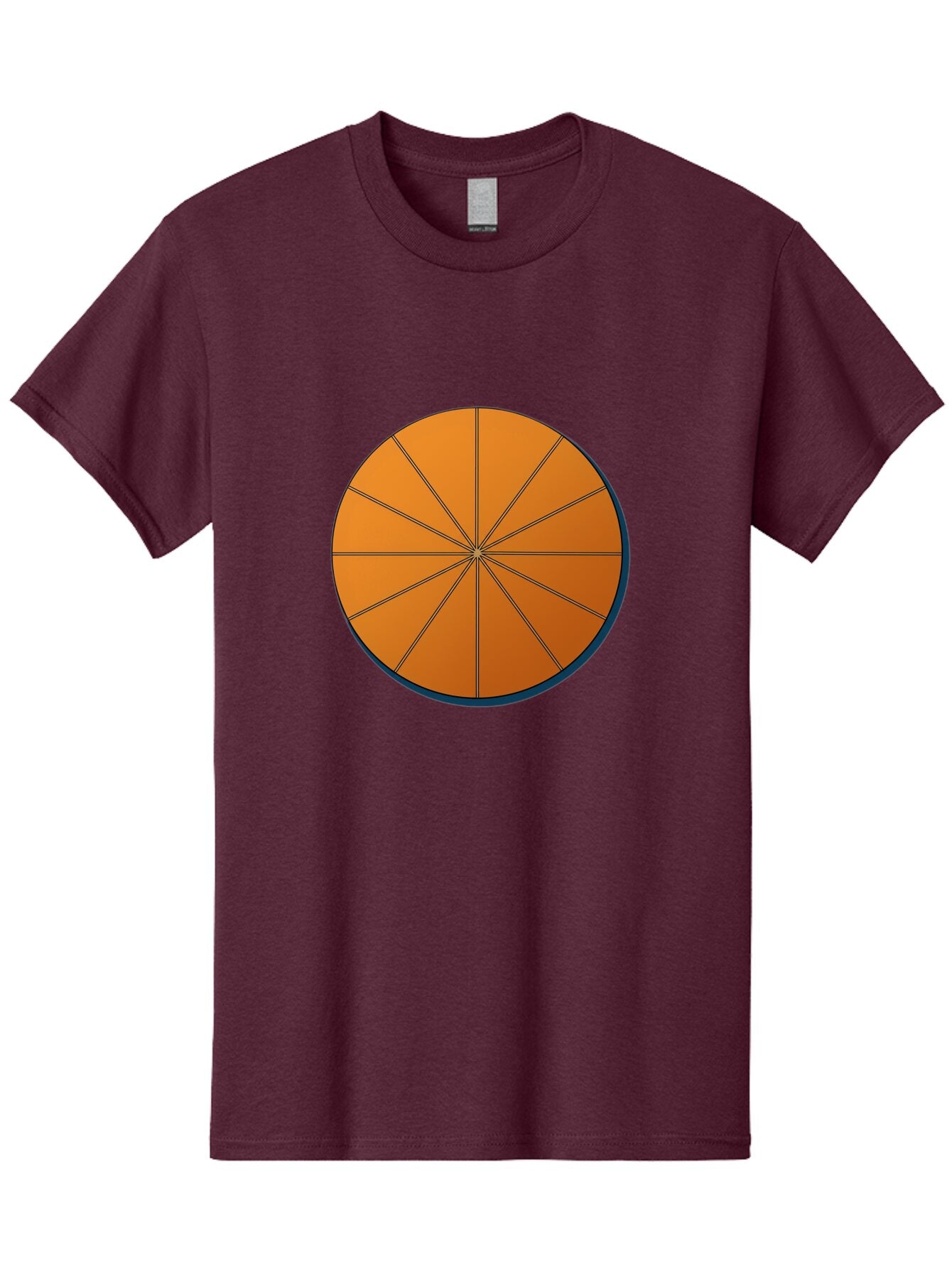 Orange-Circular-Pie-Chart Men'S Graphic Tee, 100% Cotton, Comfortable Casual Summer Wear, Machine Washable, Vintage Camera, Old Camera, Antique Camera, Black Camera, Classic Photography, Photography Equipment, Nostalgic Device, Film Camera, Bao708