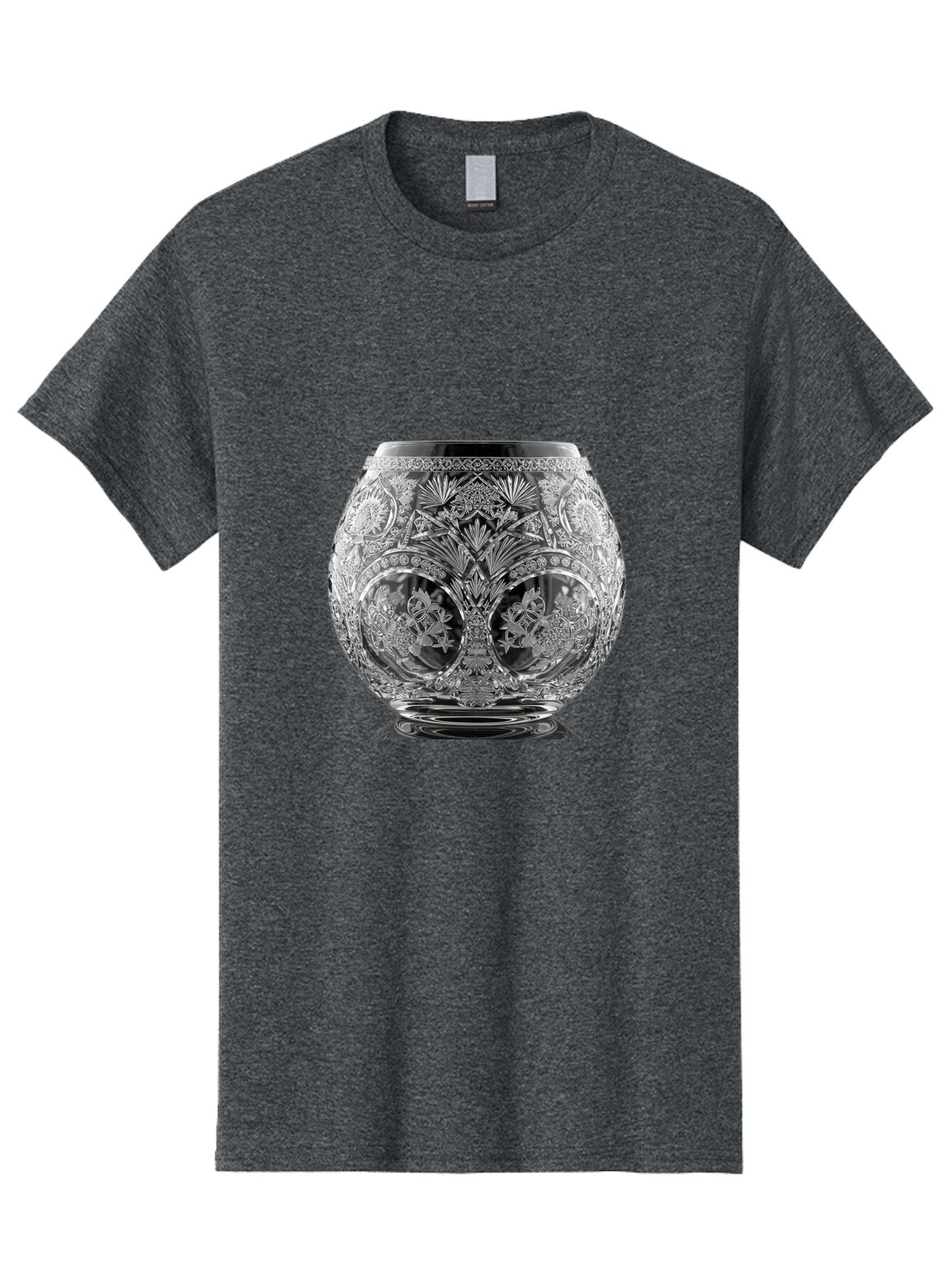 Ornate-Crystal-Vase Men'S Graphic Tee, 100% Cotton, Comfortable Casual Summer Wear, Machine Washable, Vintage Camera, Old Camera, Antique Camera, Black Camera, Classic Photography, Photography Equipment, Nostalgic Device, Film Camera, Bao710 15