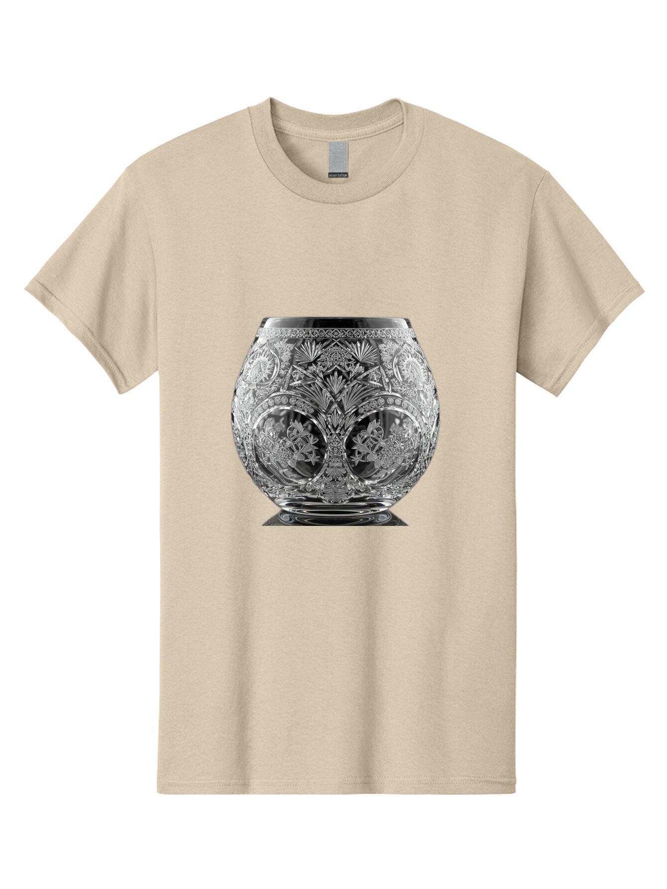 Ornate-Crystal-Vase Men'S Graphic Tee, 100% Cotton, Comfortable Casual Summer Wear, Machine Washable, Vintage Camera, Old Camera, Antique Camera, Black Camera, Classic Photography, Photography Equipment, Nostalgic Device, Film Camera, Bao710 3