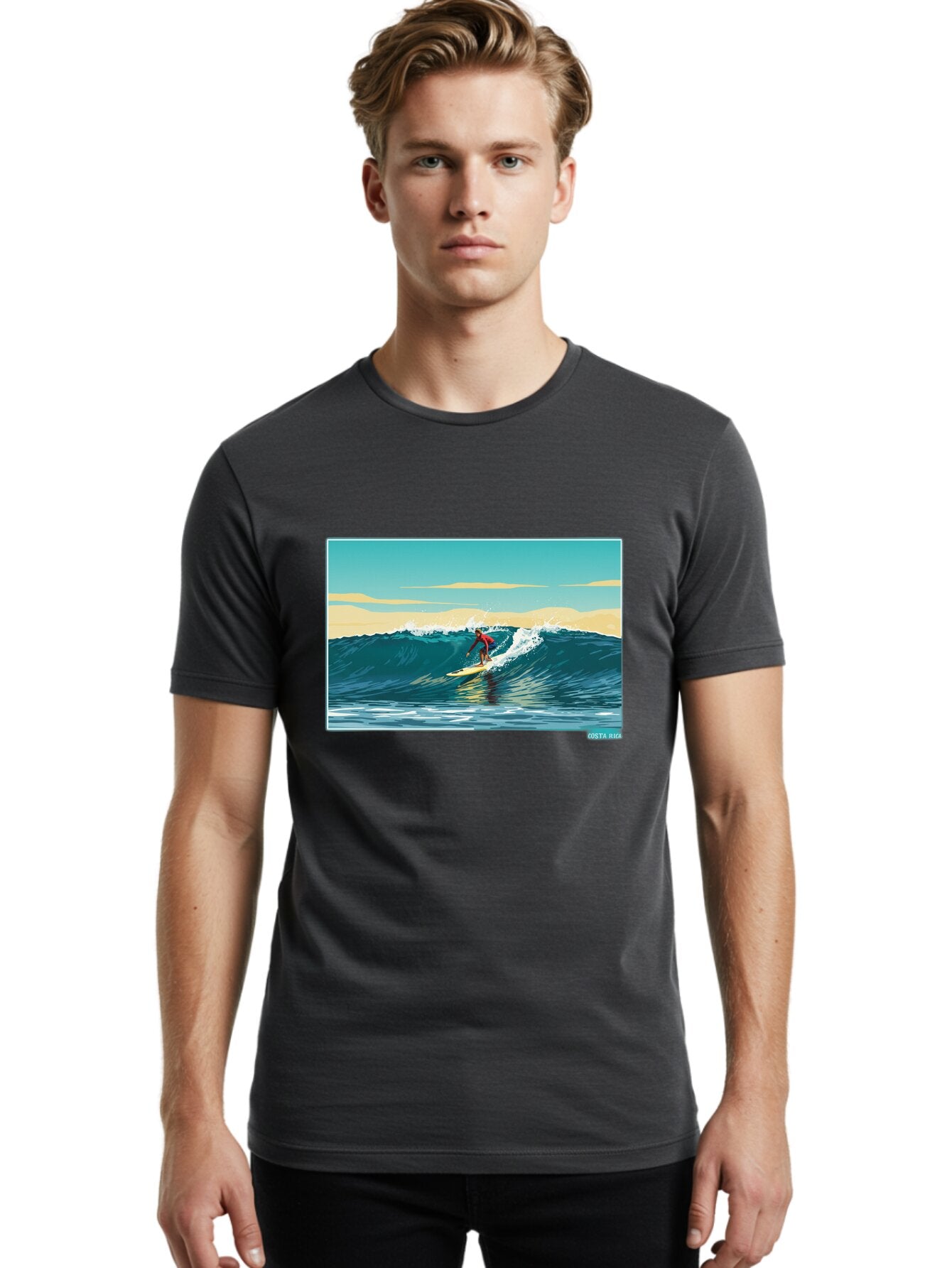 Osvania-Surfer Men'S Graphic Tee, 100% Cotton, Comfortable Casual Summer Wear, Machine Washable, Vintage Camera, Old Camera, Antique Camera, Black Camera, Classic Photography, Photography Equipment, Nostalgic Device, Film Camera, Camera Art Bao711 16