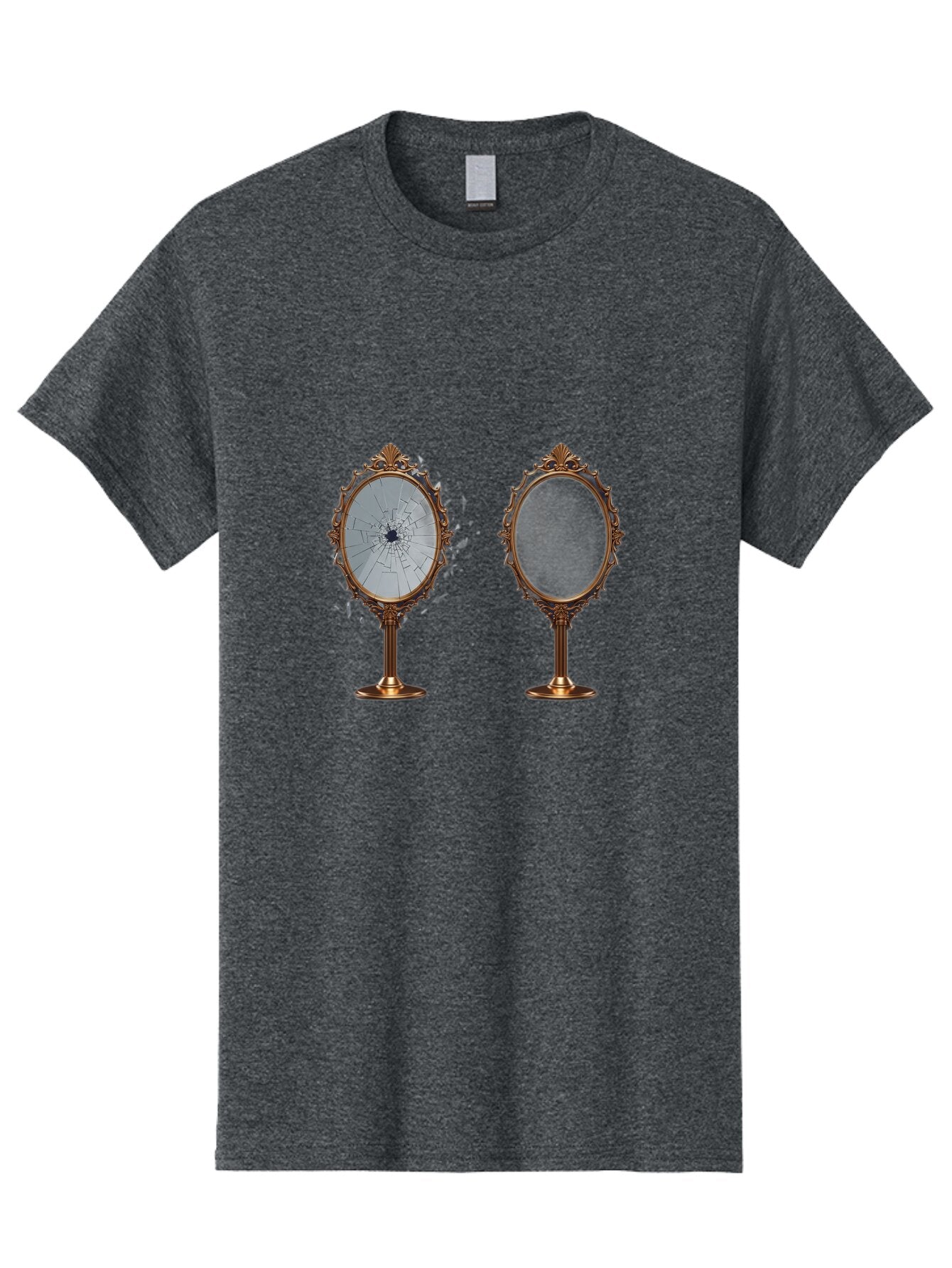 Oval-Mirrors Men'S Graphic Tee, 100% Cotton, Comfortable Casual Summer Wear, Machine Washable, Vintage Camera, Old Camera, Antique Camera, Black Camera, Classic Photography, Photography Equipment, Nostalgic Device, Film Camera, Camera Art Bao713