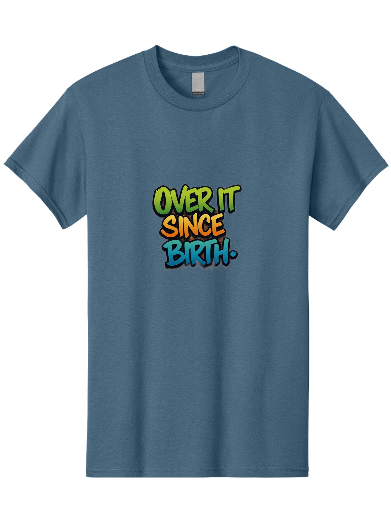 Over-It-Since-Birth-1 Men'S Graphic Tee, 100% Cotton, Comfortable Casual Summer Wear, Machine Washable, Vintage Camera, Old Camera, Antique Camera, Black Camera, Classic Photography, Photography Equipment, Nostalgic Device, Film Camera, Bao715 5