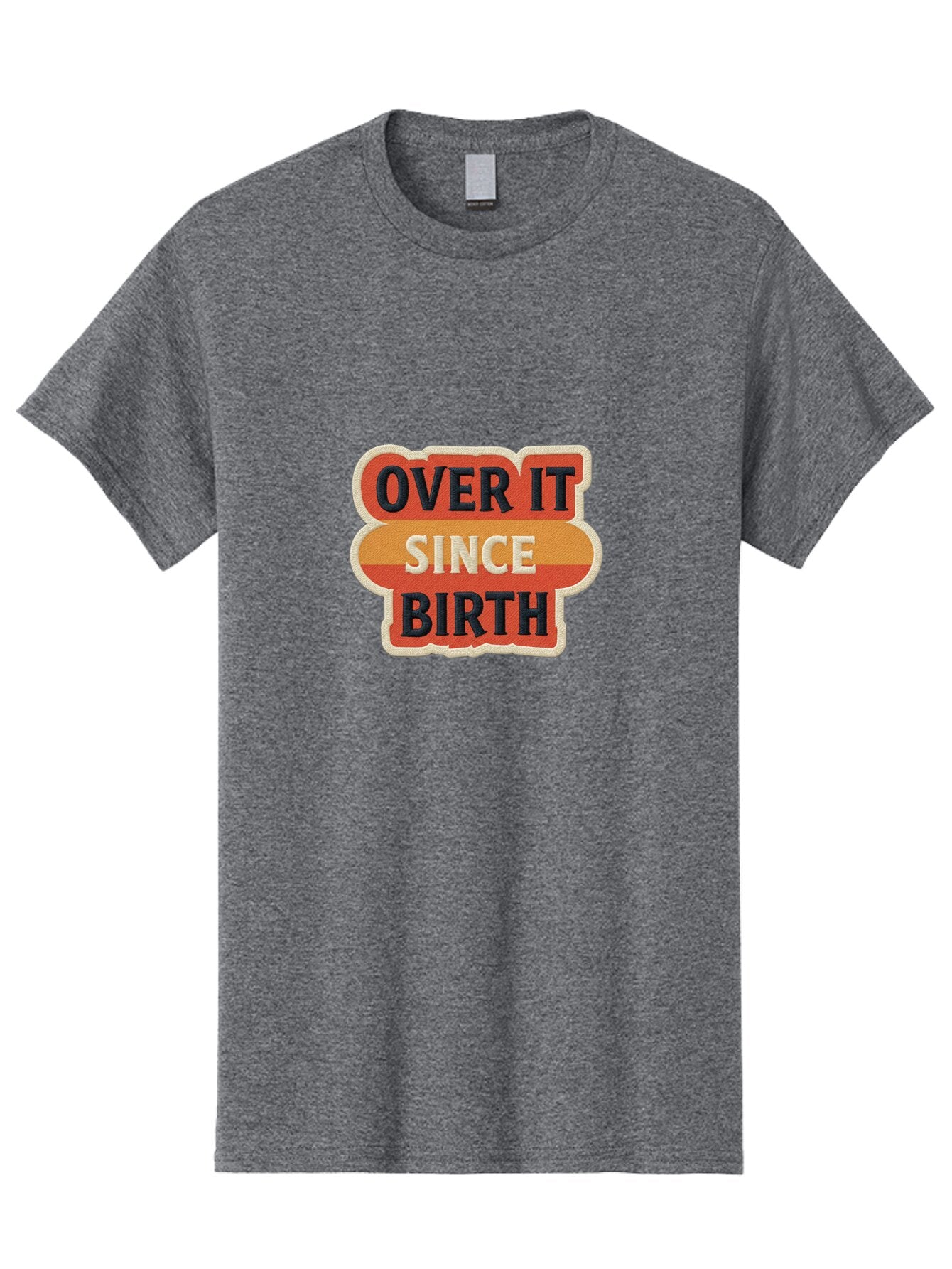 Over-It-Since-Birth-2 Men'S Graphic Tee, 100% Cotton, Comfortable Casual Summer Wear, Machine Washable, Vintage Camera, Old Camera, Antique Camera, Black Camera, Classic Photography, Photography Equipment, Nostalgic Device, Film Camera, Bao716 10
