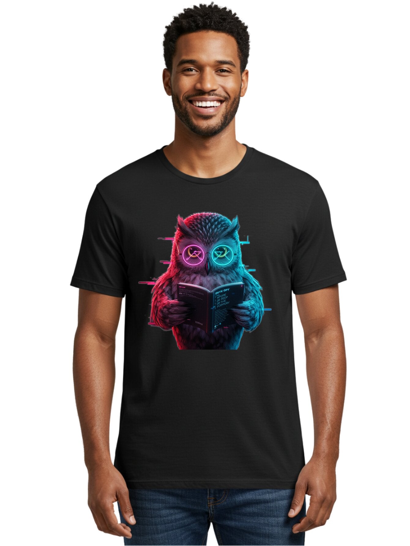 Owl-Reading-1 Men'S Graphic Tee, 100% Cotton, Comfortable Casual Summer Wear, Machine Washable, Vintage Camera, Old Camera, Antique Camera, Black Camera, Classic Photography, Photography Equipment, Nostalgic Device, Film Camera, Camera Art Bao722 18