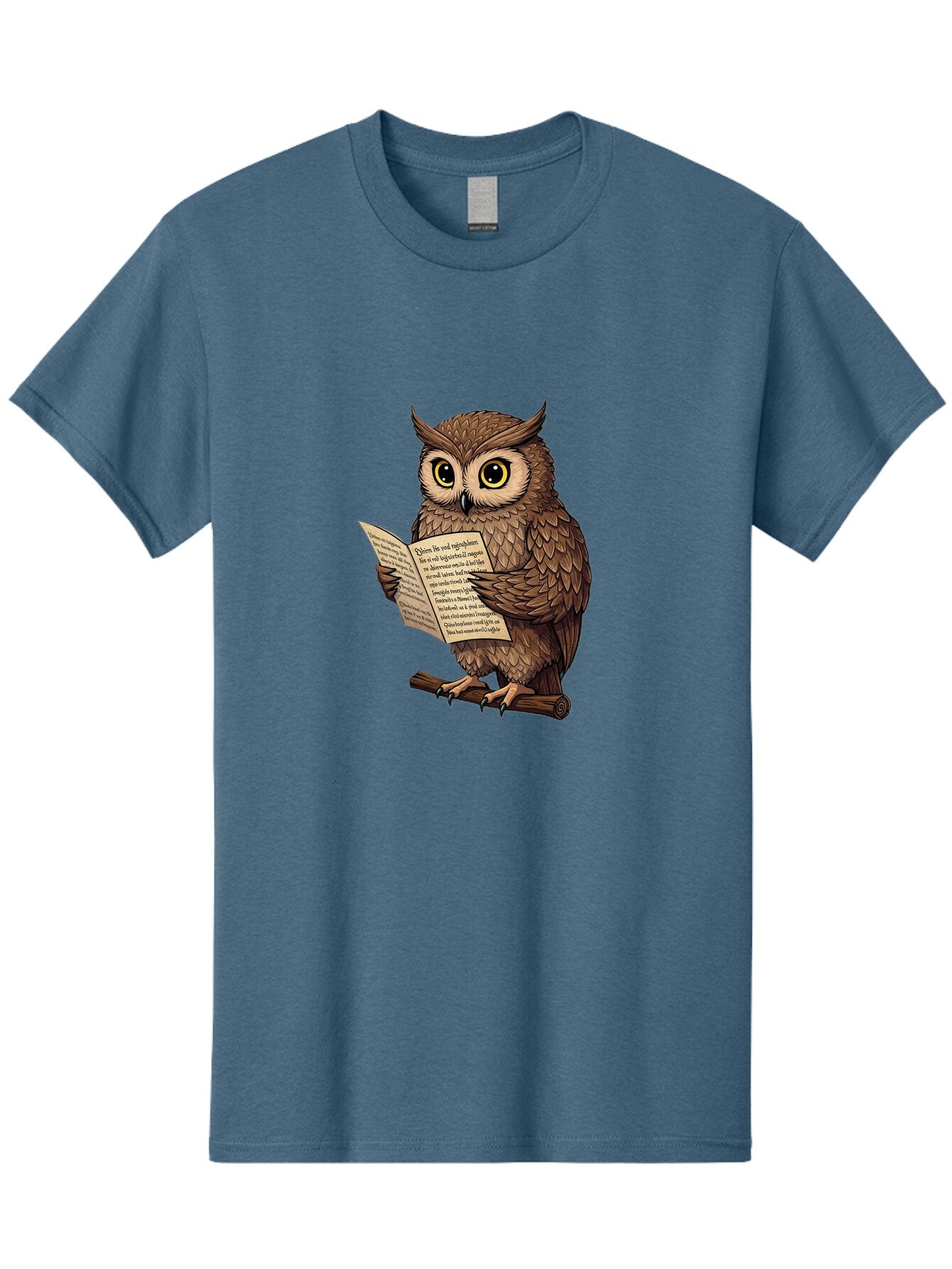 Owl-Reading-2 Men'S Graphic Tee, 100% Cotton, Comfortable Casual Summer Wear, Machine Washable, Vintage Camera, Old Camera, Antique Camera, Black Camera, Classic Photography, Photography Equipment, Nostalgic Device, Film Camera, Camera Art Bao723
