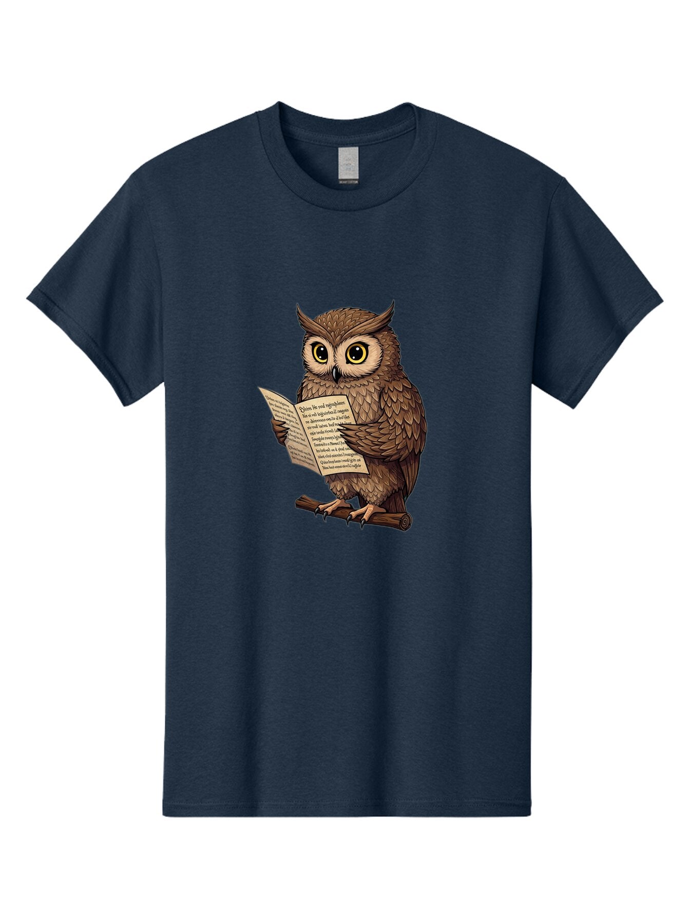 Owl-Reading-2 Men'S Graphic Tee, 100% Cotton, Comfortable Casual Summer Wear, Machine Washable, Vintage Camera, Old Camera, Antique Camera, Black Camera, Classic Photography, Photography Equipment, Nostalgic Device, Film Camera, Camera Art Bao723 5