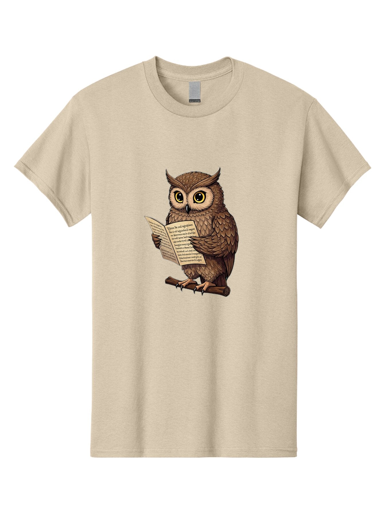 Owl-Reading-2 Men'S Graphic Tee, 100% Cotton, Comfortable Casual Summer Wear, Machine Washable, Vintage Camera, Old Camera, Antique Camera, Black Camera, Classic Photography, Photography Equipment, Nostalgic Device, Film Camera, Camera Art Bao723