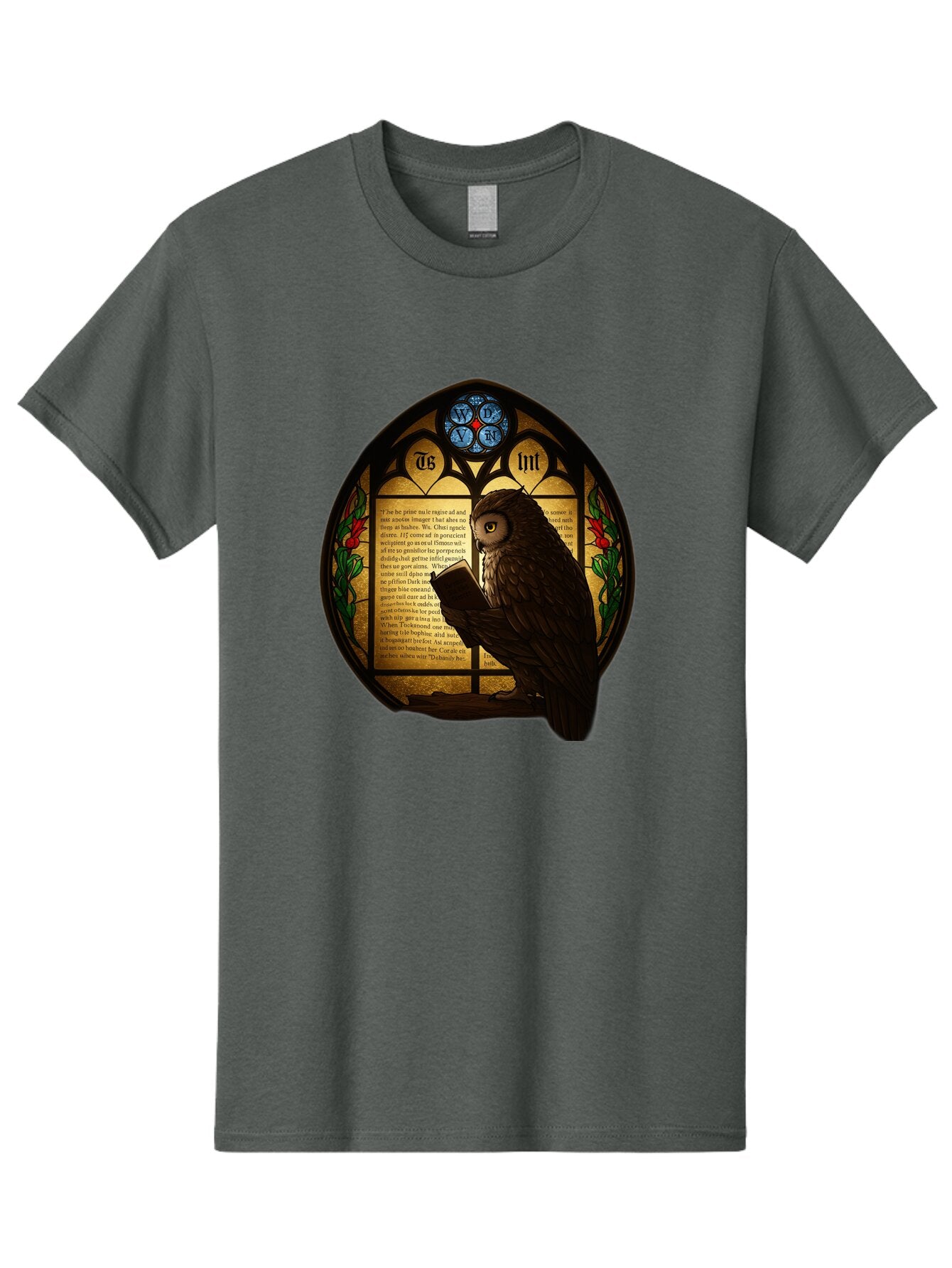 Owl-Reading-3 Men'S Graphic Tee, 100% Cotton, Comfortable Casual Summer Wear, Machine Washable, Vintage Camera, Old Camera, Antique Camera, Black Camera, Classic Photography, Photography Equipment, Nostalgic Device, Film Camera, Camera Art Bao724