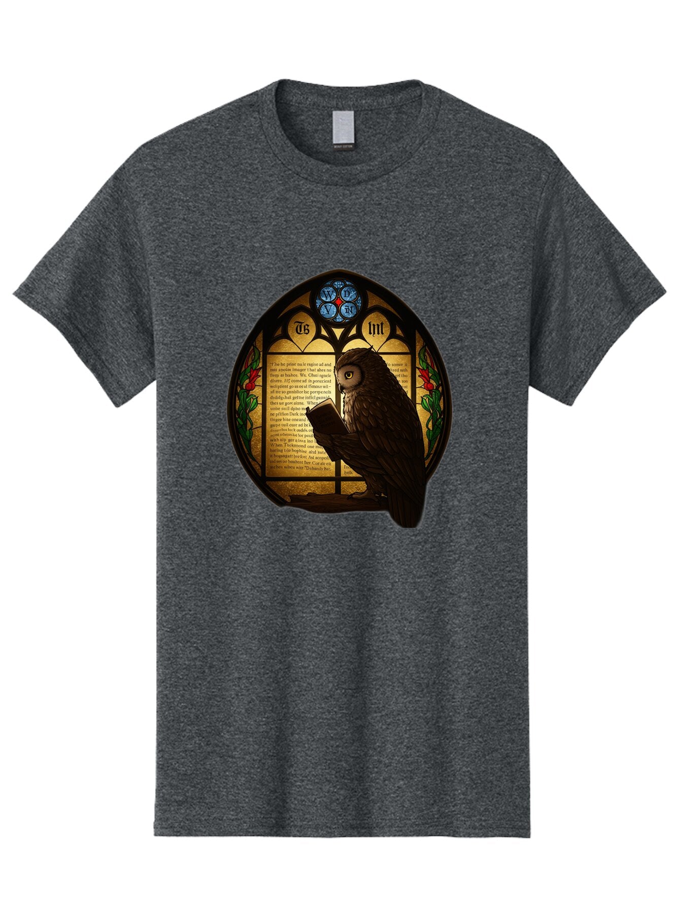 Owl-Reading-3 Men'S Graphic Tee, 100% Cotton, Comfortable Casual Summer Wear, Machine Washable, Vintage Camera, Old Camera, Antique Camera, Black Camera, Classic Photography, Photography Equipment, Nostalgic Device, Film Camera, Camera Art Bao724 8
