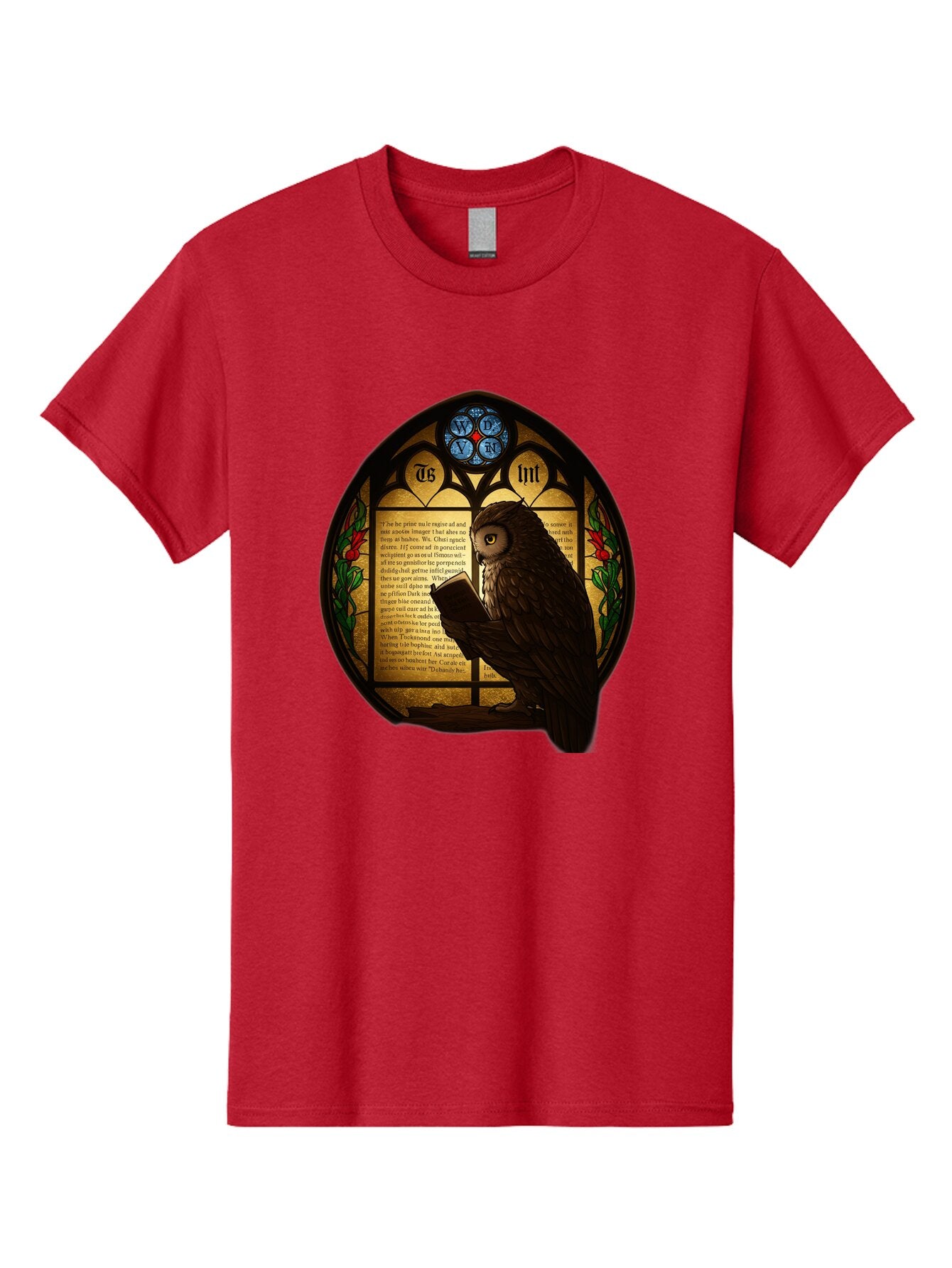 Owl-Reading-3 Men'S Graphic Tee, 100% Cotton, Comfortable Casual Summer Wear, Machine Washable, Vintage Camera, Old Camera, Antique Camera, Black Camera, Classic Photography, Photography Equipment, Nostalgic Device, Film Camera, Camera Art Bao724 5