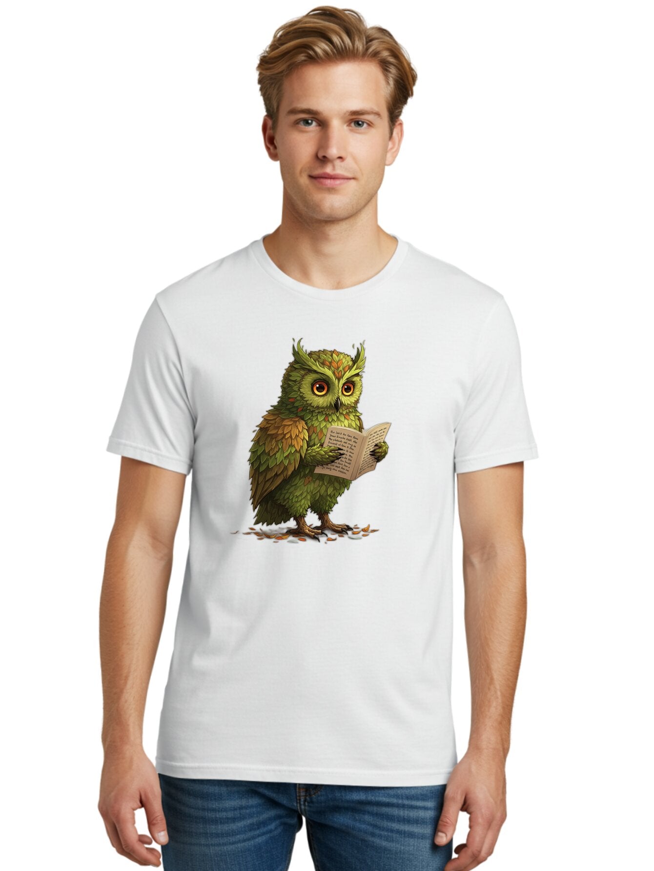 Owl-Reading-4 Men'S Graphic Tee, 100% Cotton, Comfortable Casual Summer Wear, Machine Washable, Vintage Camera, Old Camera, Antique Camera, Black Camera, Classic Photography, Photography Equipment, Nostalgic Device, Film Camera, Camera Art Bao725 30