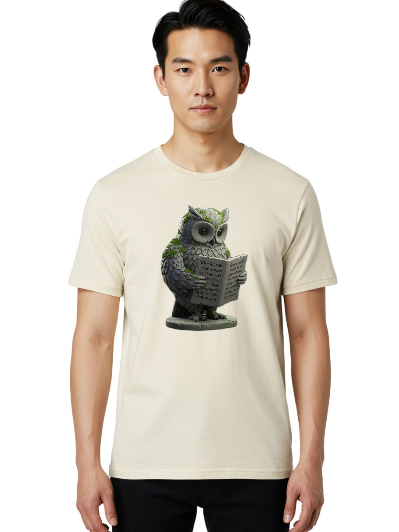 Owl-Reading-5 Men'S Graphic Tee, 100% Cotton, Comfortable Casual Summer Wear, Machine Washable, Vintage Camera, Old Camera, Antique Camera, Black Camera, Classic Photography, Photography Equipment, Nostalgic Device, Film Camera, Camera Art Bao726 18