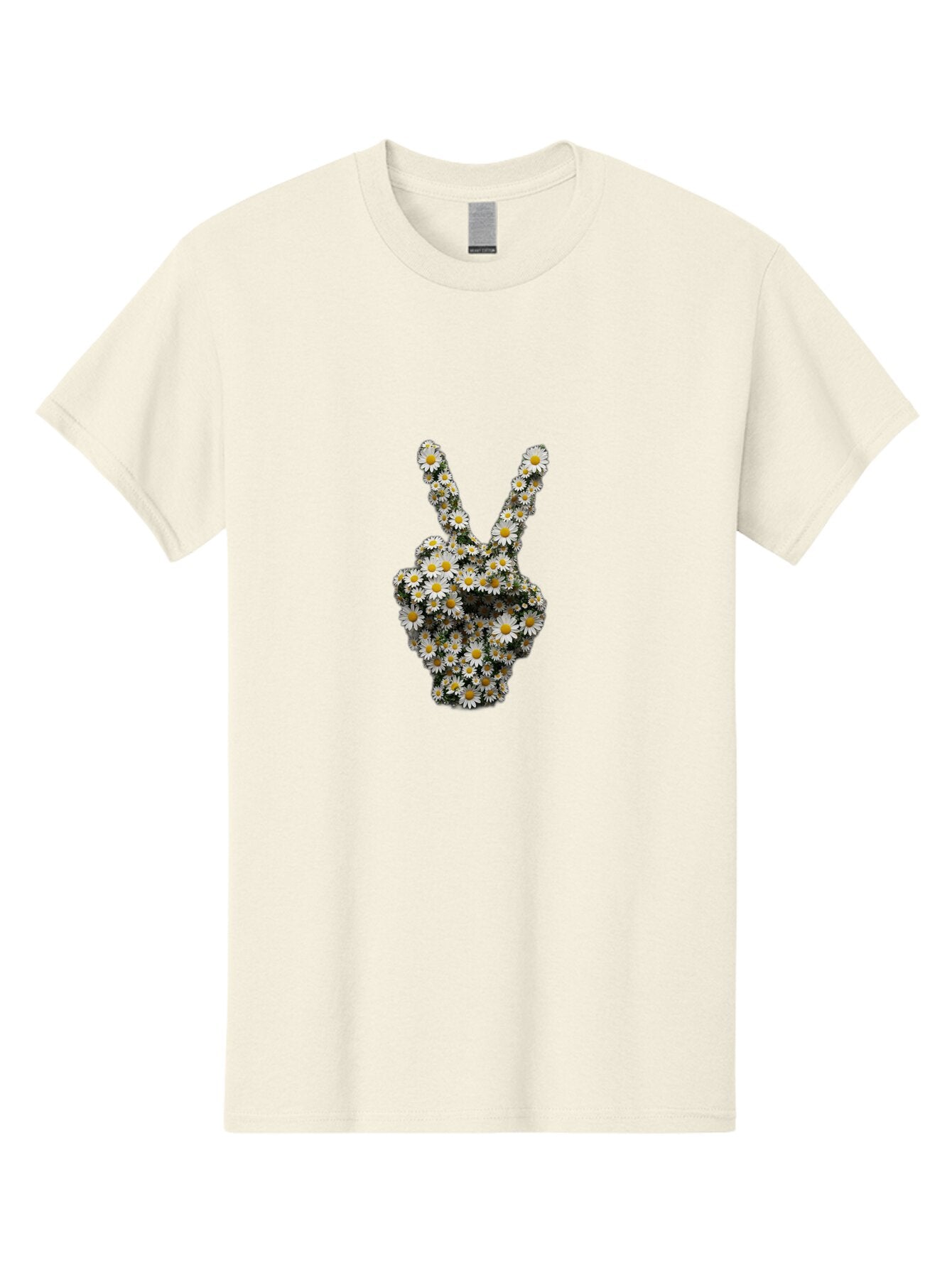 Peace-Sign-Daisies Men'S Graphic Tee, 100% Cotton, Comfortable Casual Summer Wear, Machine Washable, Vintage Camera, Old Camera, Antique Camera, Black Camera, Classic Photography, Photography Equipment, Nostalgic Device, Film Camera, Bao735 7