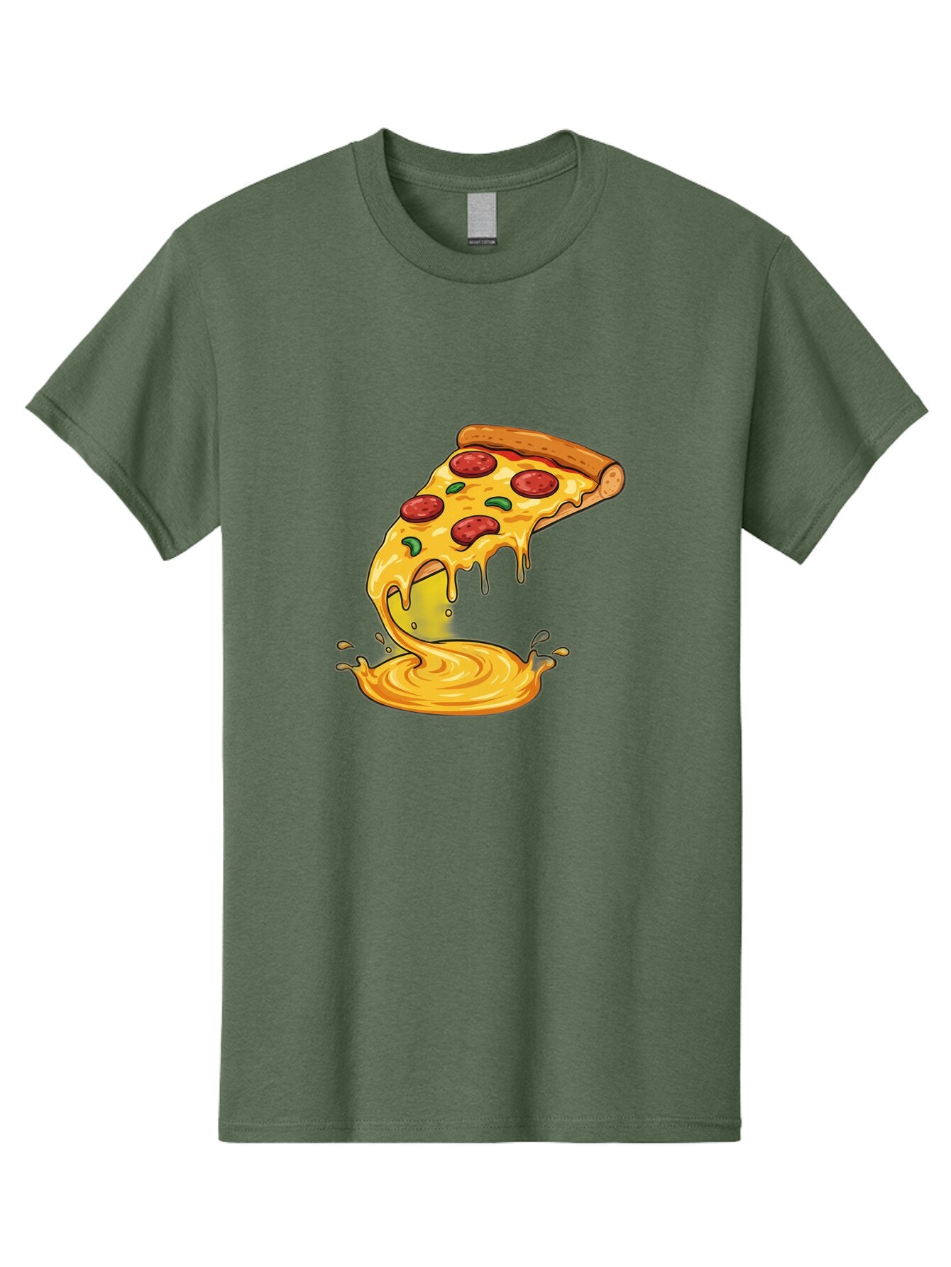 Pepperoni-Pizza-Slice Men'S Graphic Tee, 100% Cotton, Comfortable Casual Summer Wear, Machine Washable, Vintage Camera, Old Camera, Antique Camera, Black Camera, Classic Photography, Photography Equipment, Nostalgic Device, Film Camera, Bao740 8