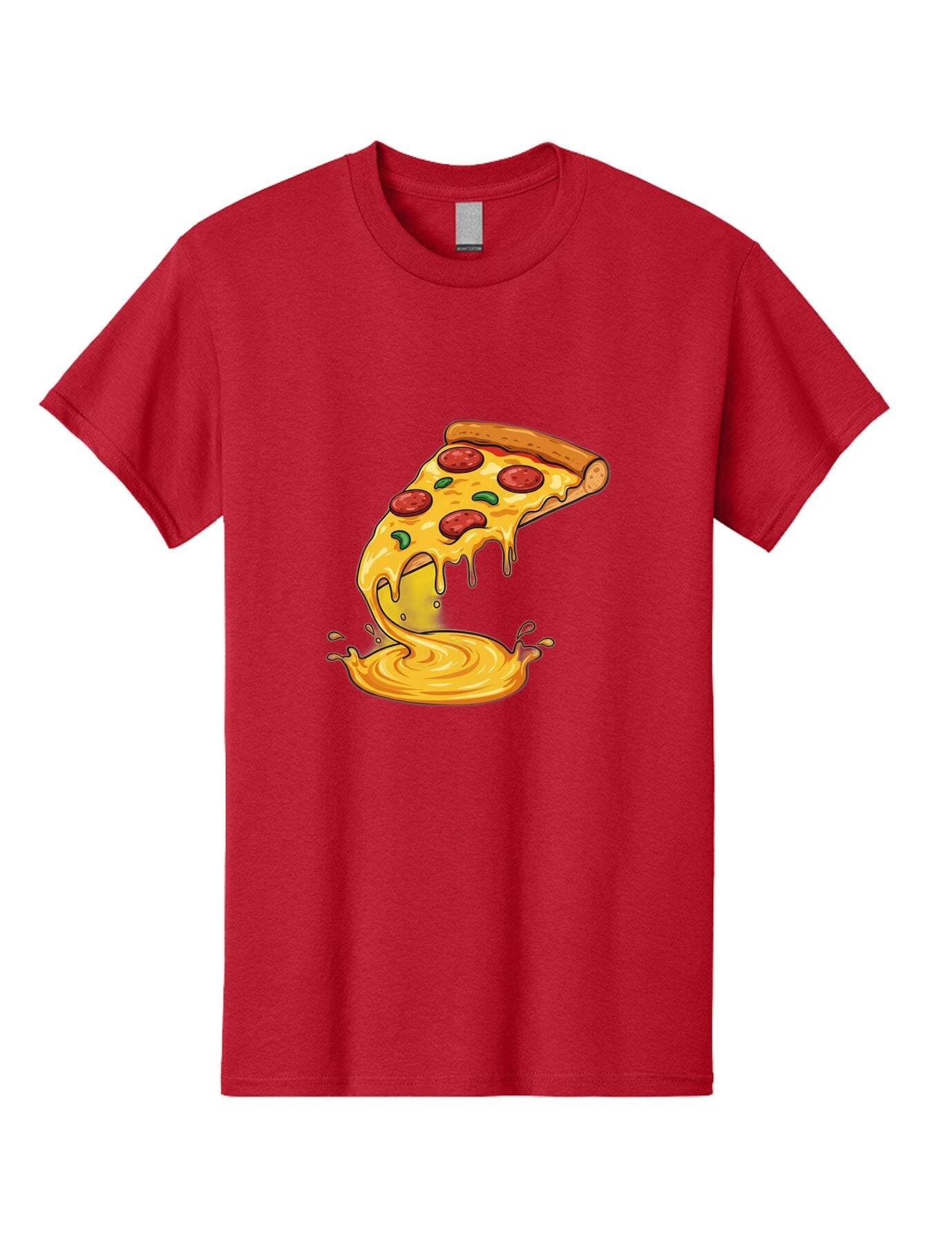 Pepperoni-Pizza-Slice Men'S Graphic Tee, 100% Cotton, Comfortable Casual Summer Wear, Machine Washable, Vintage Camera, Old Camera, Antique Camera, Black Camera, Classic Photography, Photography Equipment, Nostalgic Device, Film Camera, Bao740 7