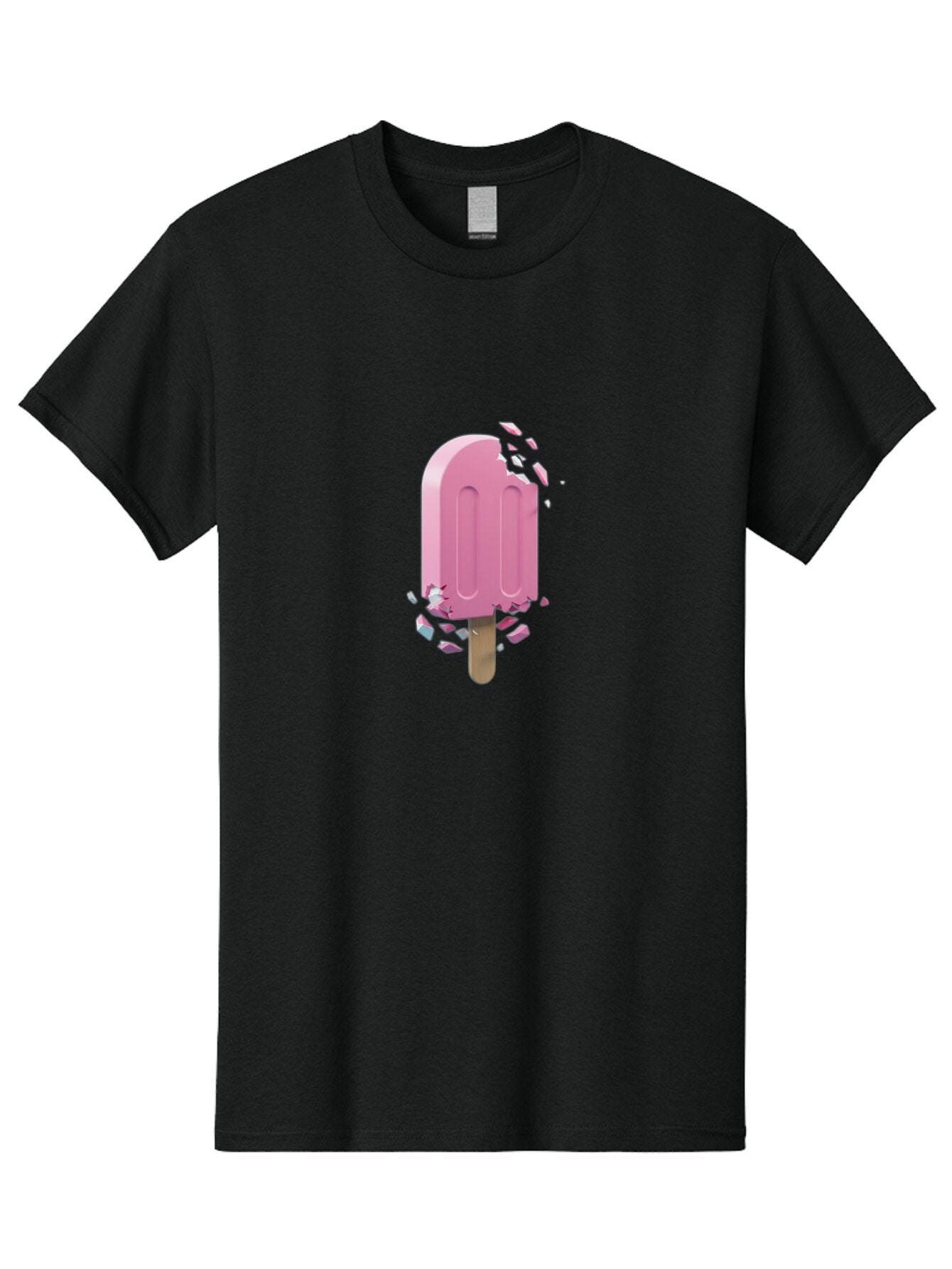 Pink-Popsicle-1 Men'S Graphic Tee, 100% Cotton, Comfortable Casual Summer Wear, Machine Washable, Vintage Camera, Old Camera, Antique Camera, Black Camera, Classic Photography, Photography Equipment, Nostalgic Device, Film Camera, Camera Art Bao750 7