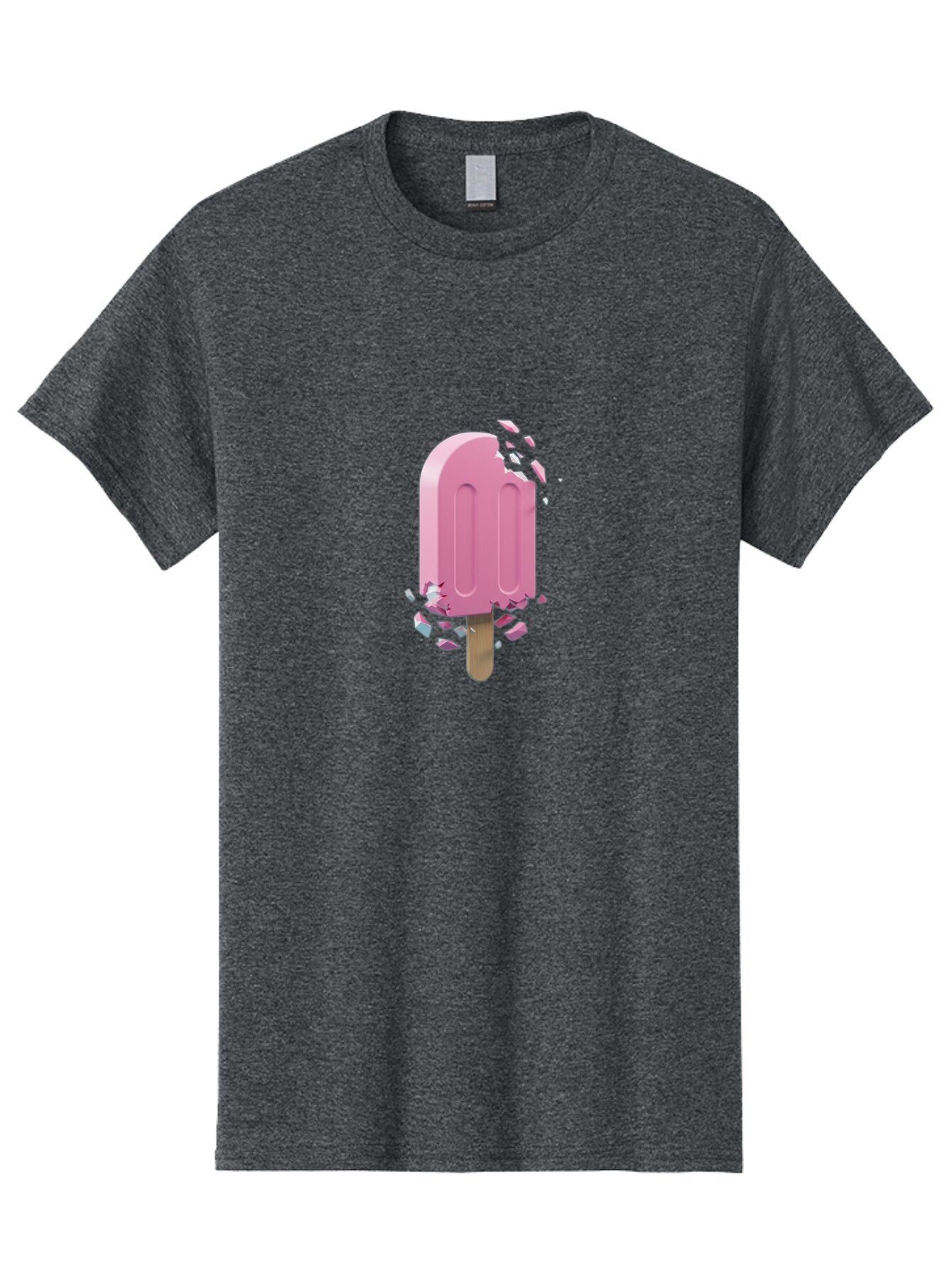Pink-Popsicle-1 Men'S Graphic Tee, 100% Cotton, Comfortable Casual Summer Wear, Machine Washable, Vintage Camera, Old Camera, Antique Camera, Black Camera, Classic Photography, Photography Equipment, Nostalgic Device, Film Camera, Camera Art Bao750