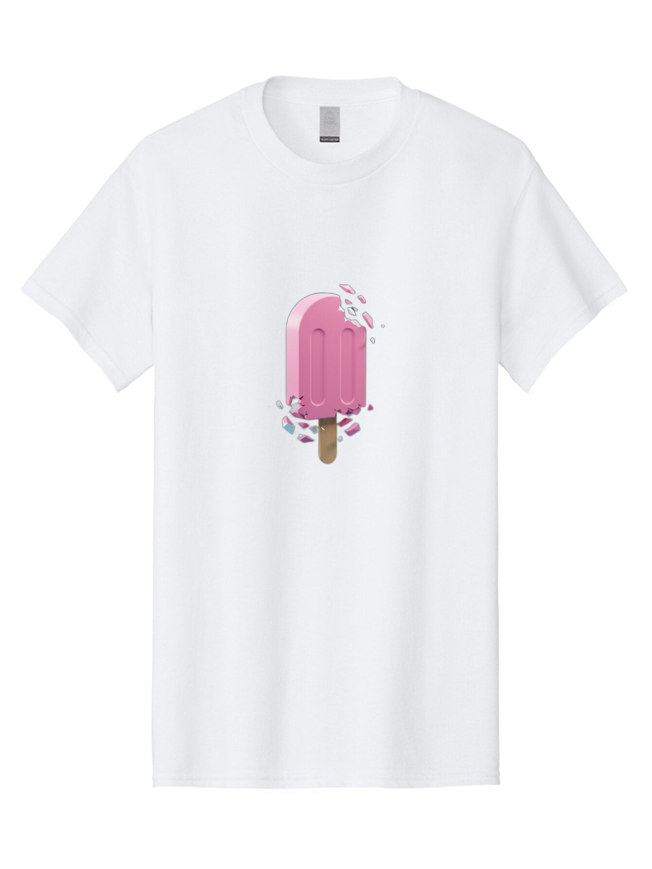 Pink-Popsicle-1 Men'S Graphic Tee, 100% Cotton, Comfortable Casual Summer Wear, Machine Washable, Vintage Camera, Old Camera, Antique Camera, Black Camera, Classic Photography, Photography Equipment, Nostalgic Device, Film Camera, Camera Art Bao750 9
