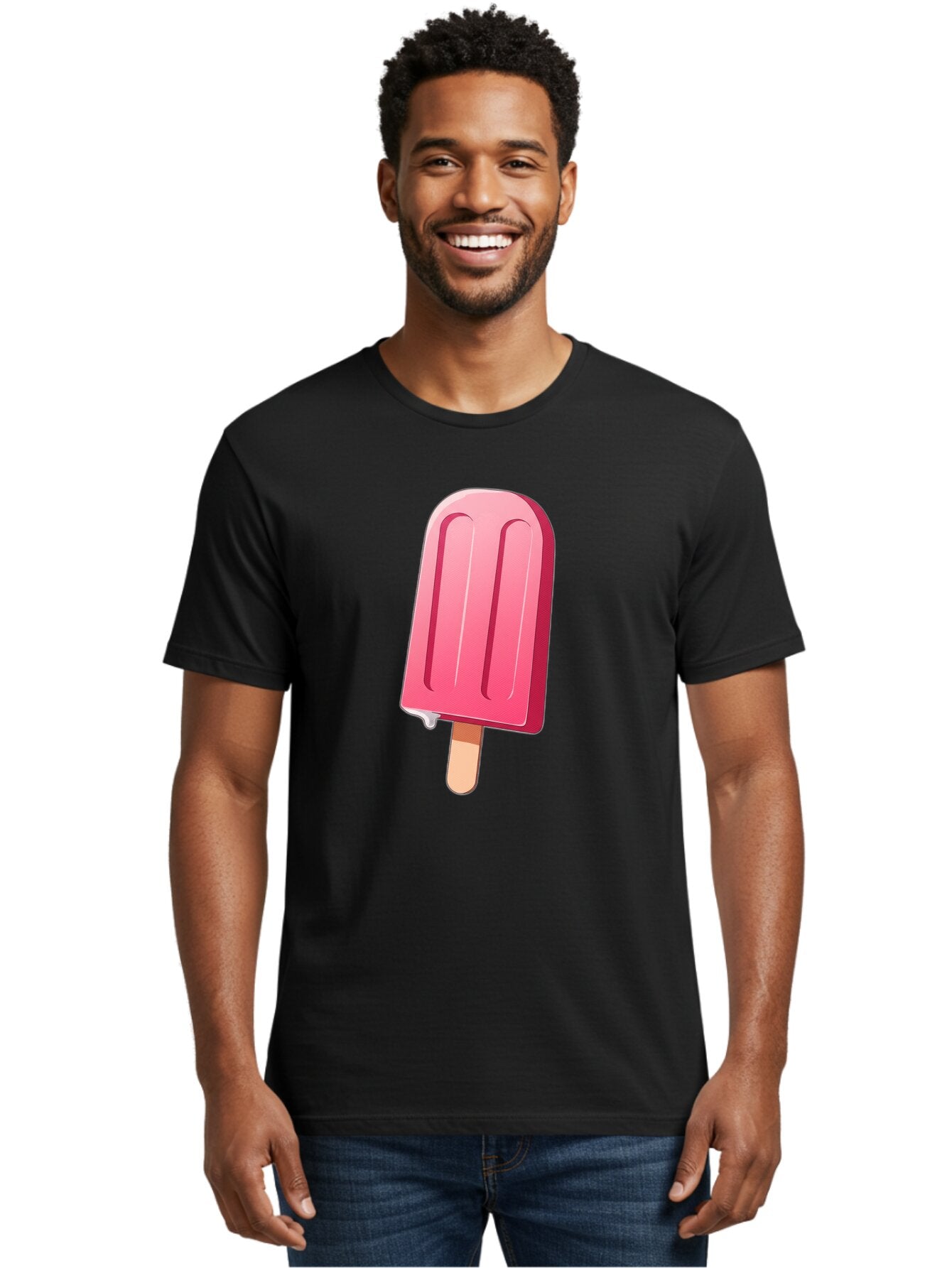 Pink-Popsicle Men'S Graphic Tee, 100% Cotton, Comfortable Casual Summer Wear, Machine Washable, Vintage Camera, Old Camera, Antique Camera, Black Camera, Classic Photography, Photography Equipment, Nostalgic Device, Film Camera, Camera Art Bao751 30