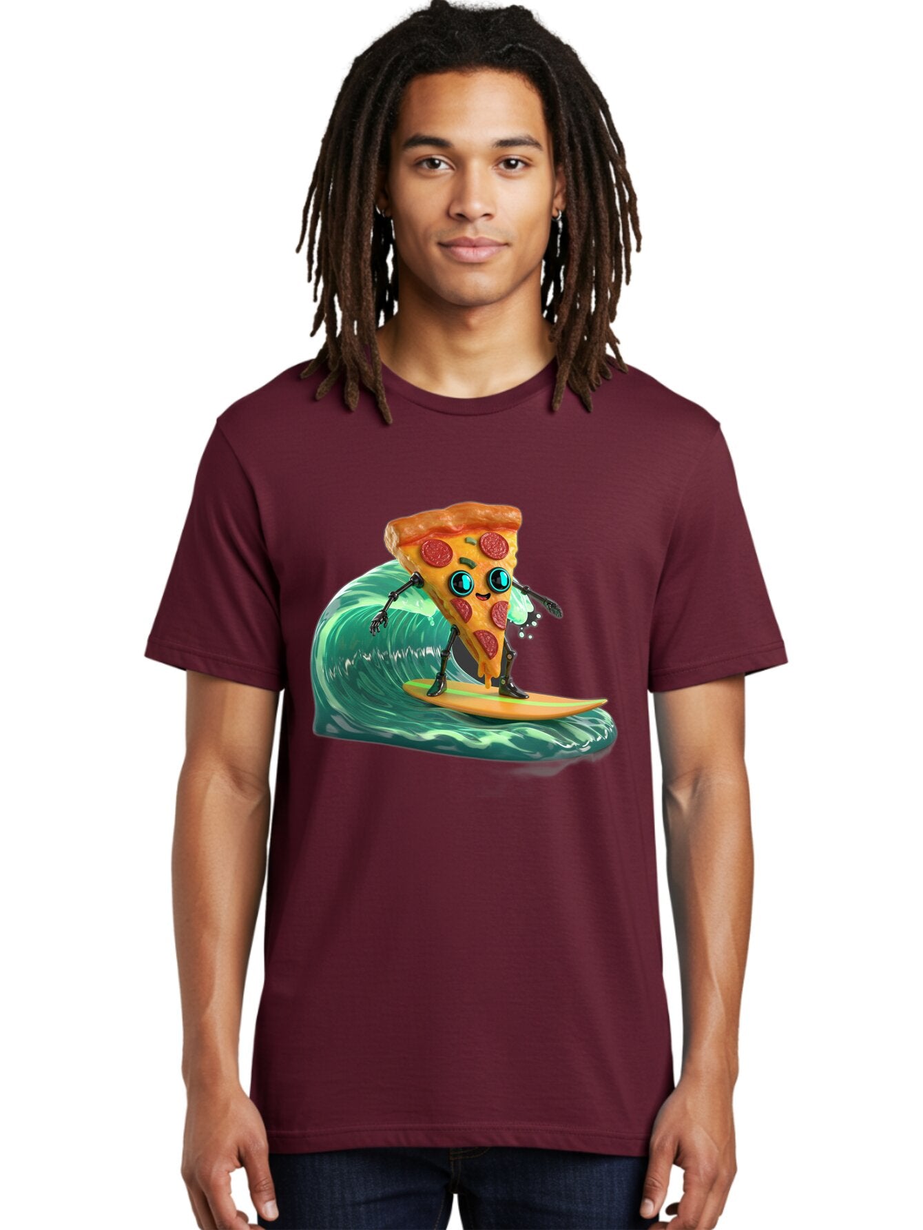 Pizza-Slice-Surfing Men'S Graphic Tee, 100% Cotton, Comfortable Casual Summer Wear, Machine Washable, Vintage Camera, Old Camera, Antique Camera, Black Camera, Classic Photography, Photography Equipment, Nostalgic Device, Film Camera, Bao757 29