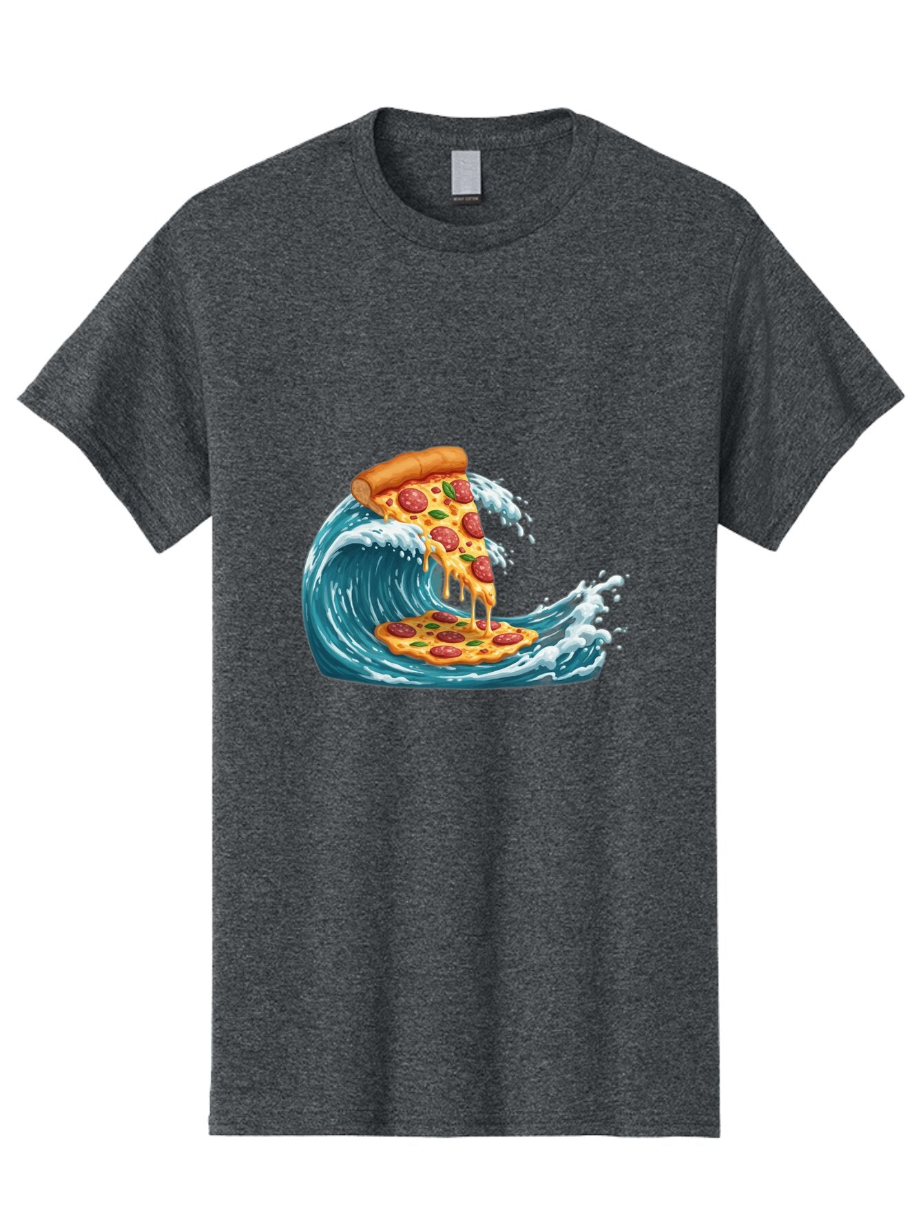 Pizza-Surfing-Wave Men'S Graphic Tee, 100% Cotton, Comfortable Casual Summer Wear, Machine Washable, Vintage Camera, Old Camera, Antique Camera, Black Camera, Classic Photography, Photography Equipment, Nostalgic Device, Film Camera, Bao759 15