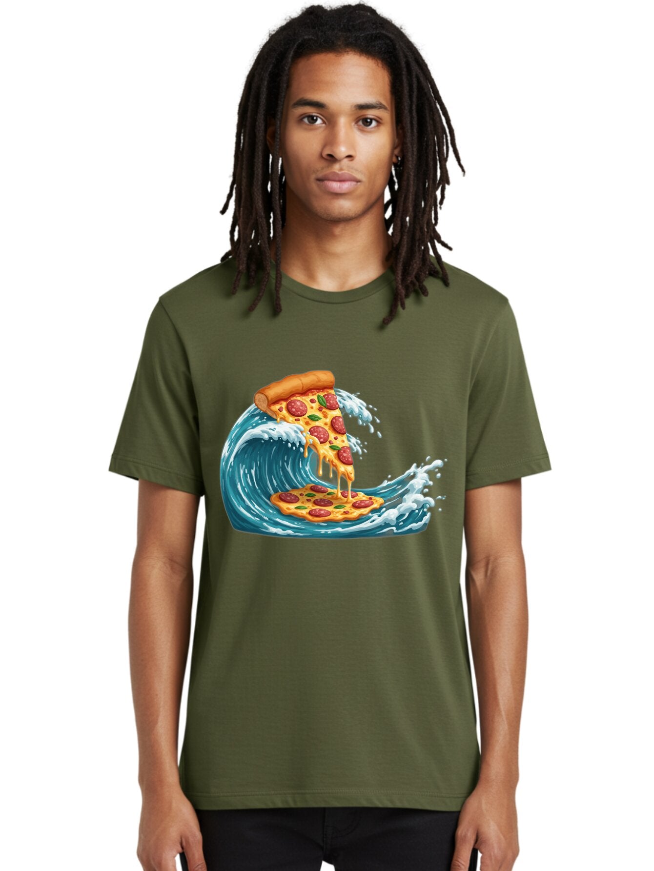 Pizza-Surfing-Wave Men'S Graphic Tee, 100% Cotton, Comfortable Casual Summer Wear, Machine Washable, Vintage Camera, Old Camera, Antique Camera, Black Camera, Classic Photography, Photography Equipment, Nostalgic Device, Film Camera, Bao759 23