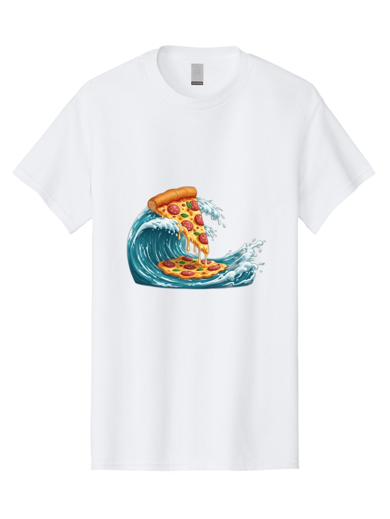 Pizza-Surfing-Wave Men'S Graphic Tee, 100% Cotton, Comfortable Casual Summer Wear, Machine Washable, Vintage Camera, Old Camera, Antique Camera, Black Camera, Classic Photography, Photography Equipment, Nostalgic Device, Film Camera, Bao759