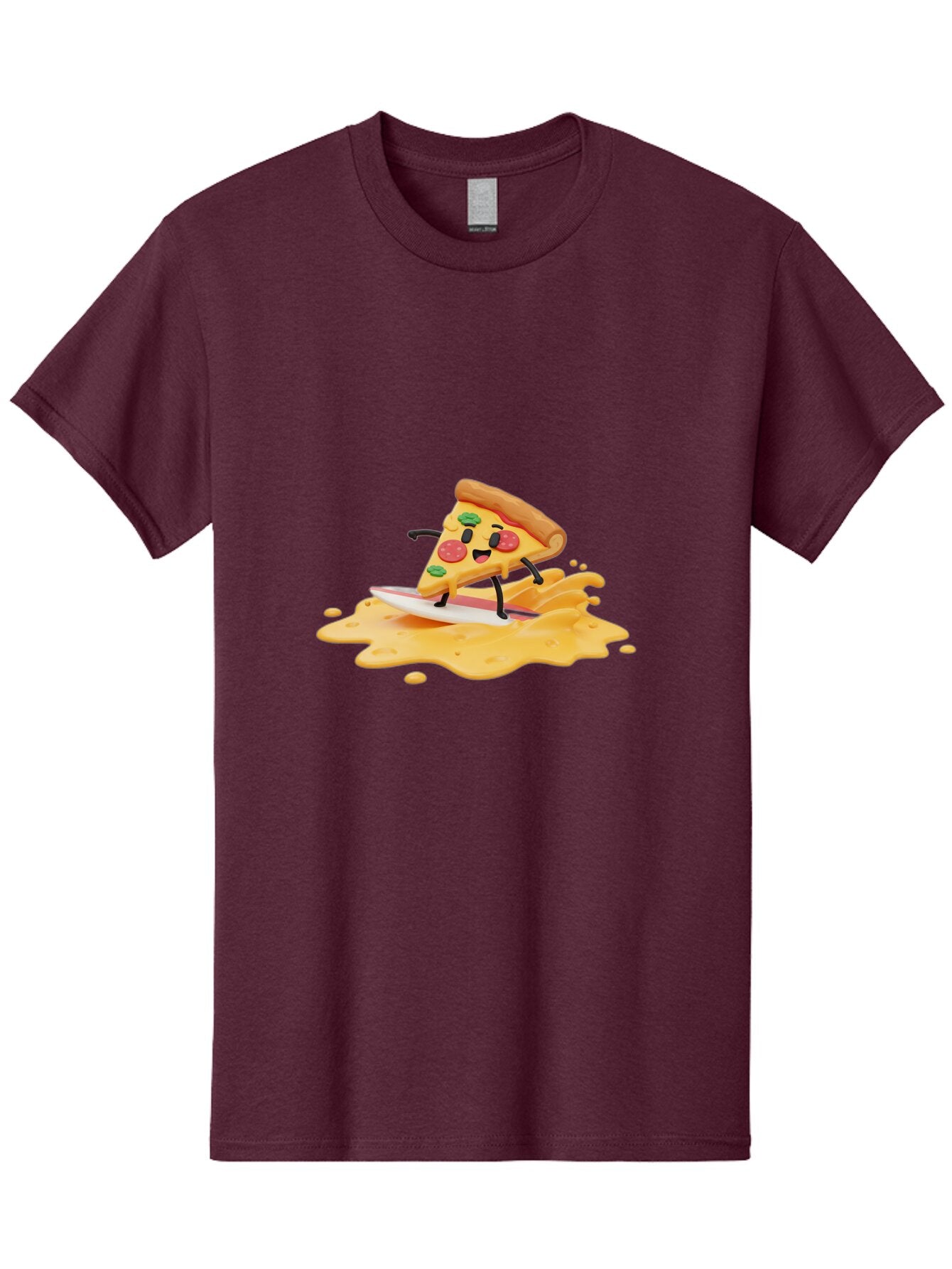 Pizza-Surfing Men'S Graphic Tee, 100% Cotton, Comfortable Casual Summer Wear, Machine Washable, Vintage Camera, Old Camera, Antique Camera, Black Camera, Classic Photography, Photography Equipment, Nostalgic Device, Film Camera, Camera Art Bao760 9