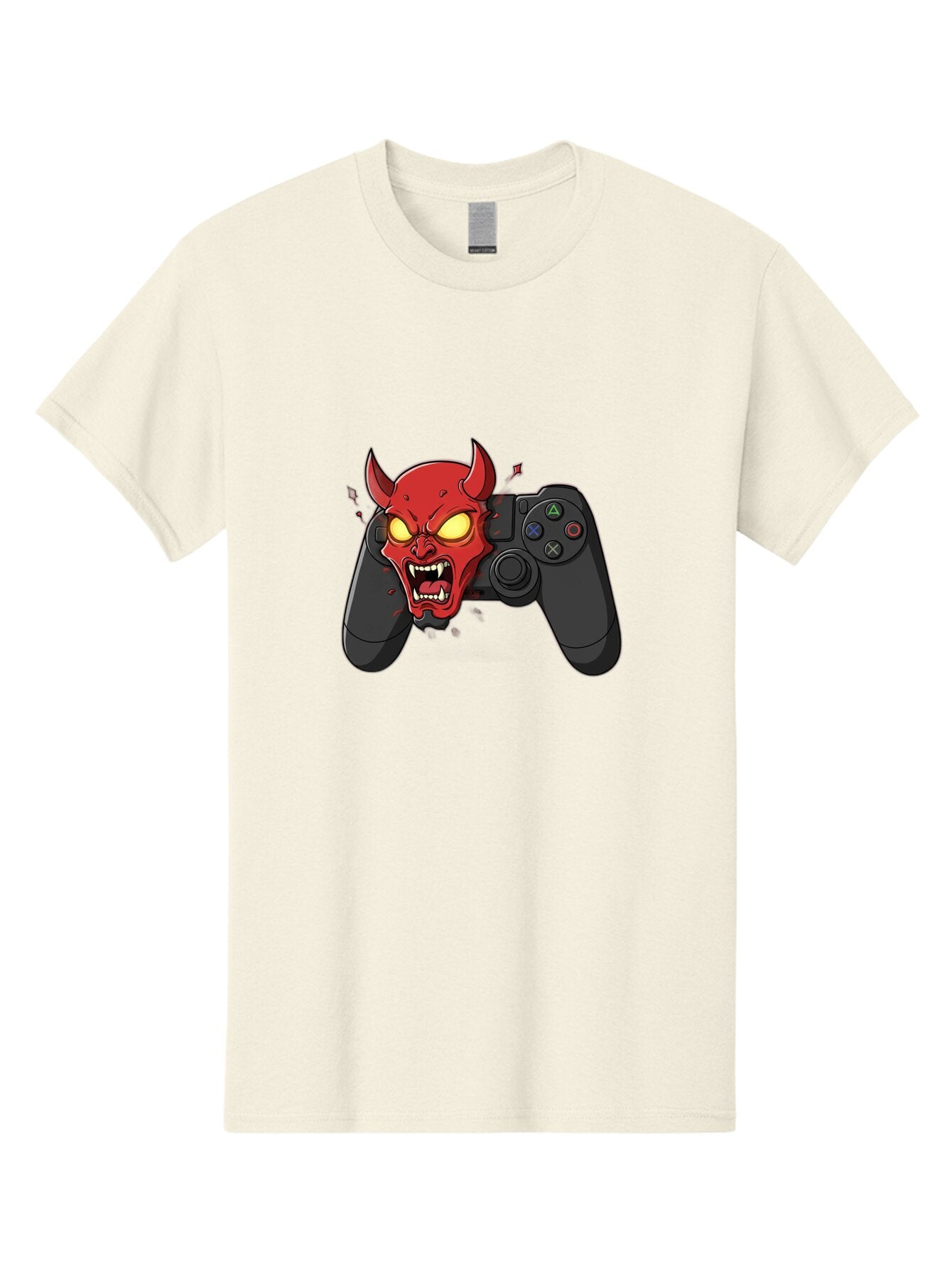 Playstation-Controller-Devil Men'S Graphic Tee, 100% Cotton, Comfortable Casual Summer Wear, Machine Washable, Vintage Camera, Old Camera, Antique Camera, Black Camera, Classic Photography, Photography Equipment, Nostalgic Device, Film Camera, Bao762 13