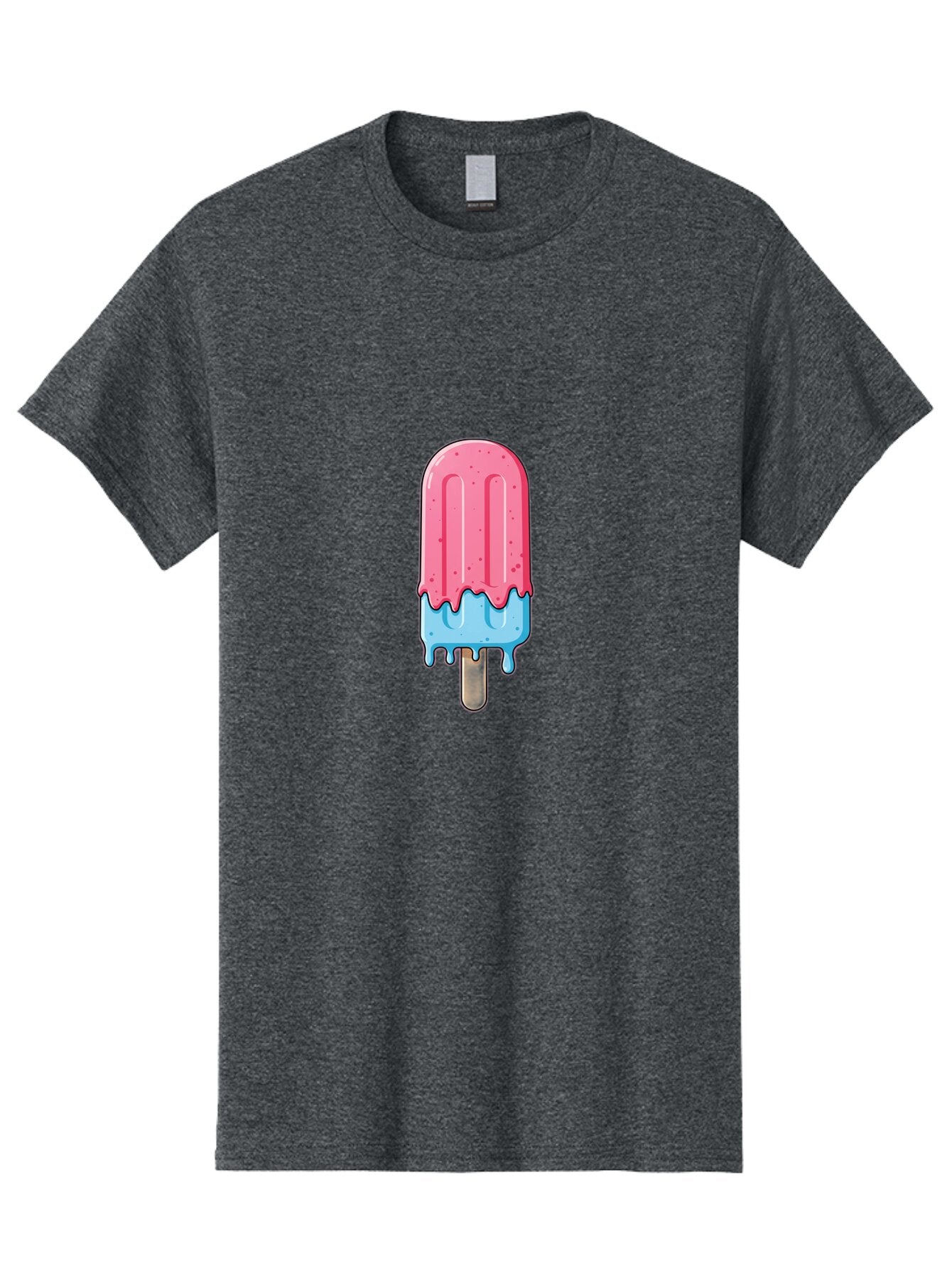 Popsicle Men'S Graphic Tee, 100% Cotton, Comfortable Casual Summer Wear, Machine Washable, Vintage Camera, Old Camera, Antique Camera, Black Camera, Classic Photography, Photography Equipment, Nostalgic Device, Film Camera, Camera Art Bao767
