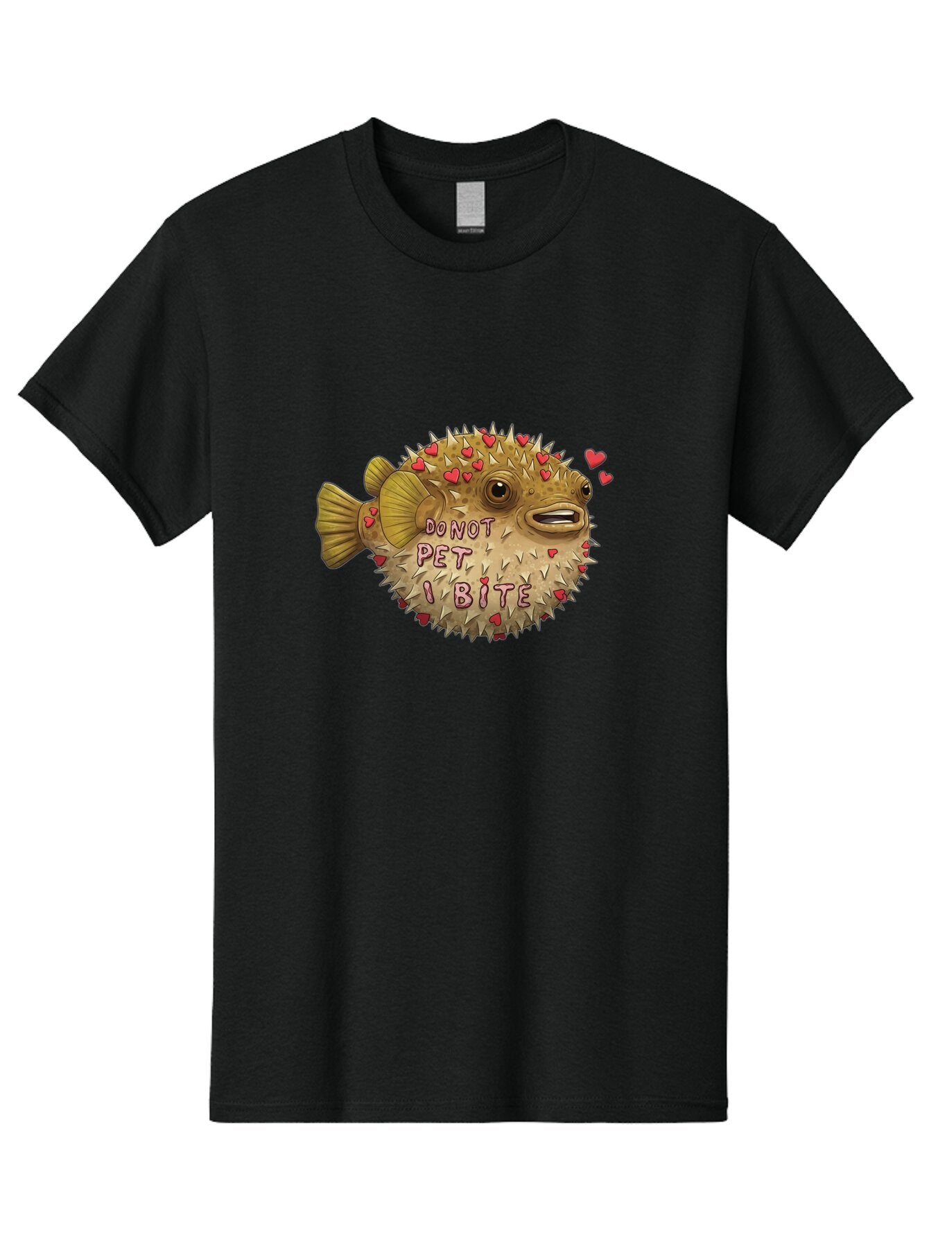 Puffy-Pufferfish-Do-Not-Pet-I-Bite Men'S Graphic Tee, 100% Cotton, Comfortable Casual Summer Wear, Machine Washable, Vintage Camera, Old Camera, Antique Camera, Black Camera, Classic Photography, Photography Equipment, Nostalgic Device, Bao771 7