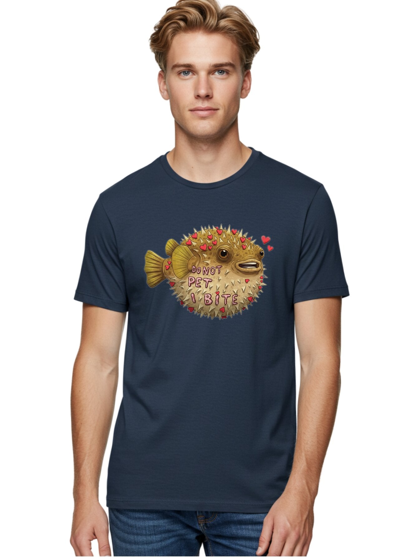 Puffy-Pufferfish-Do-Not-Pet-I-Bite Men'S Graphic Tee, 100% Cotton, Comfortable Casual Summer Wear, Machine Washable, Vintage Camera, Old Camera, Antique Camera, Black Camera, Classic Photography, Photography Equipment, Nostalgic Device, Bao771 23